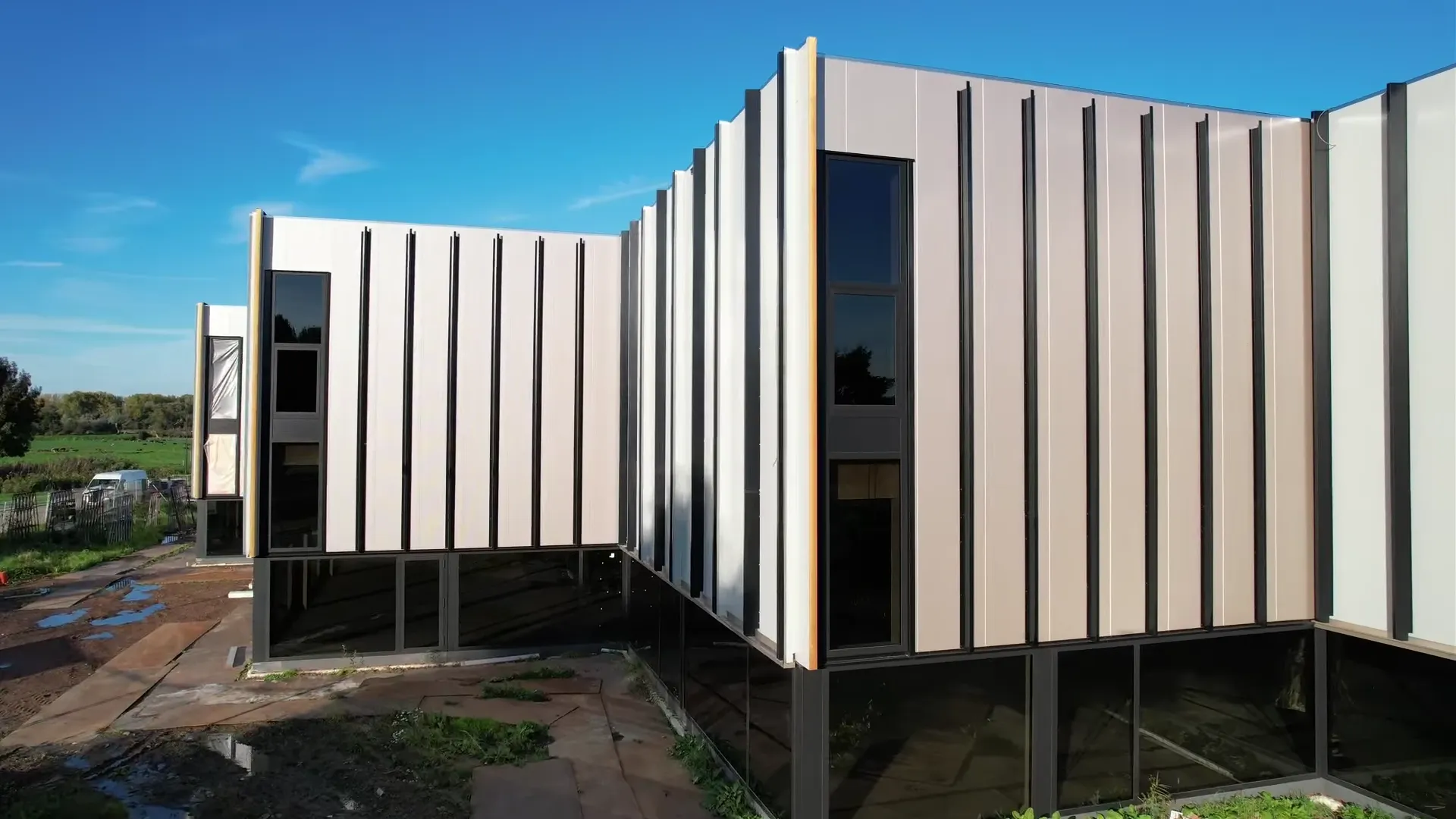 Voorbereiding gevelbekleding - Foto 1