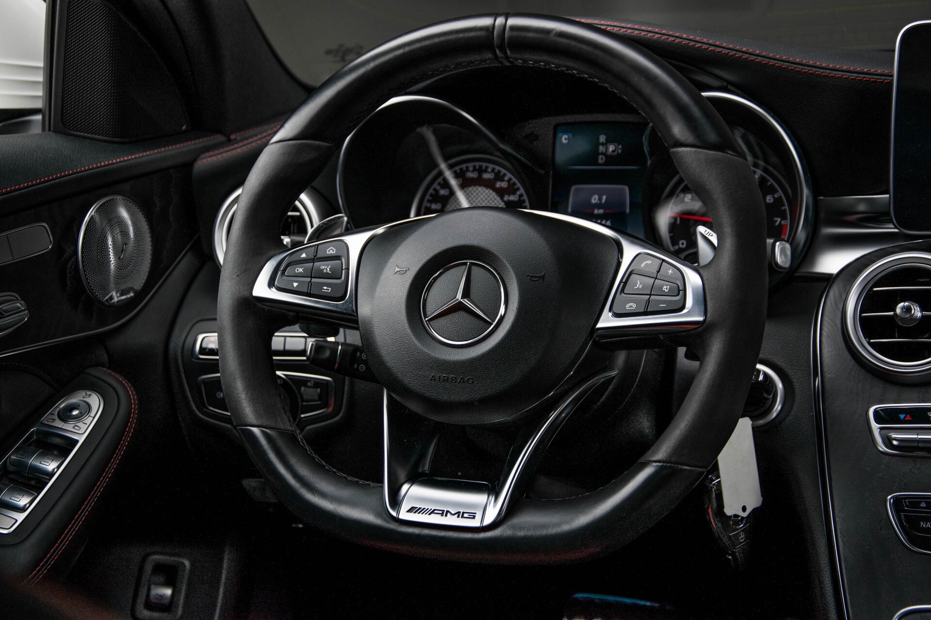 Mercedes-Benz C-Klasse 63 AMG Panorama Nappa/Spoorpakket/Camera/Performance stuur Aut7 Foto 8