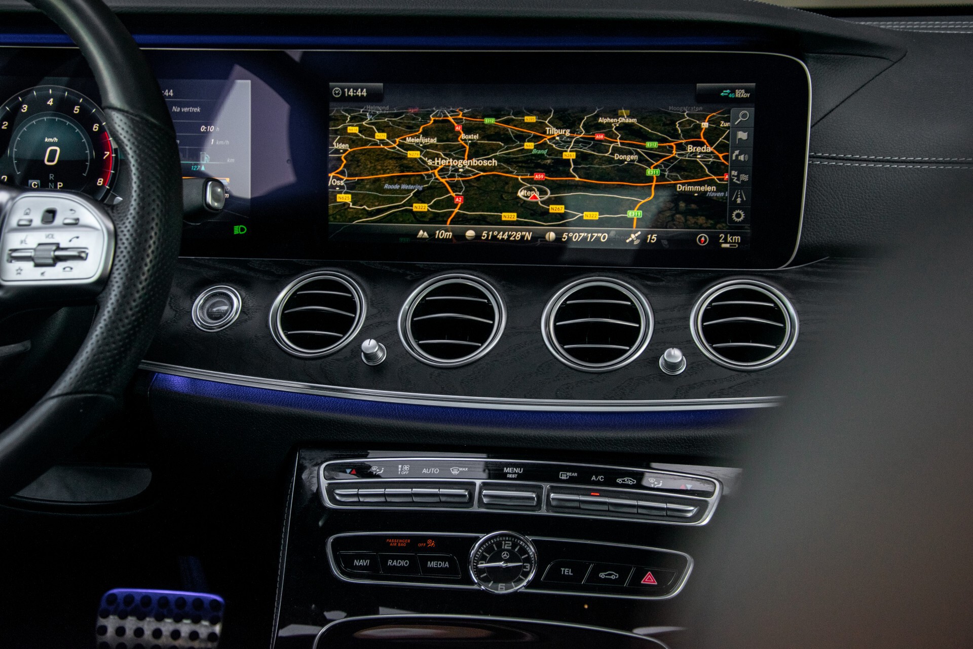 Mercedes-Benz E-Klasse Estate 450 4-M AMG Night Panorama/Rij-assist/Burmester/Mem/360/Widescreen Aut9 Foto 18