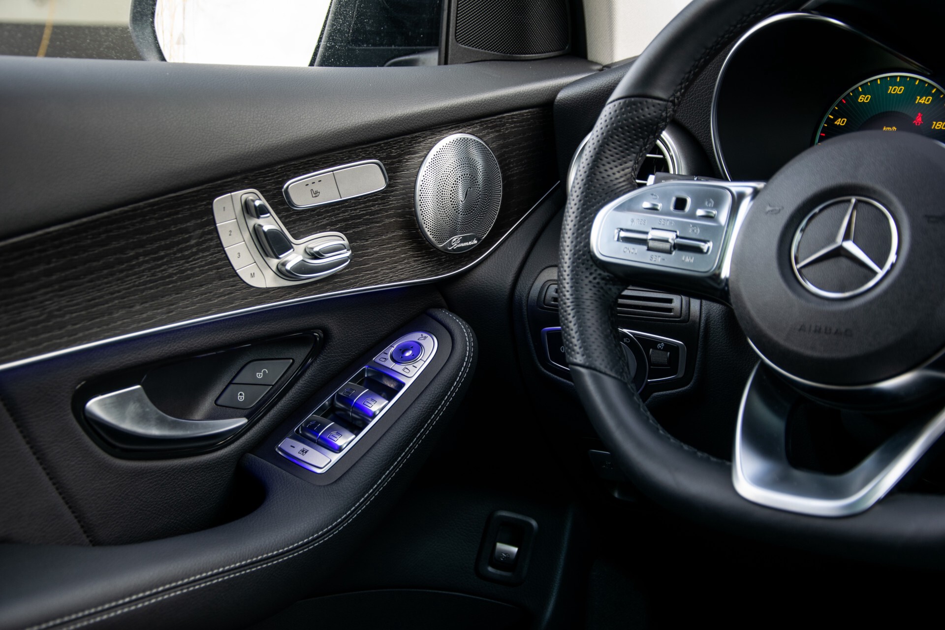Mercedes-Benz GLC 220d 4-M AMG Panorama/Keyless/Burmester/Night/Assistentie/Standkachel/20" Aut9 Foto 49