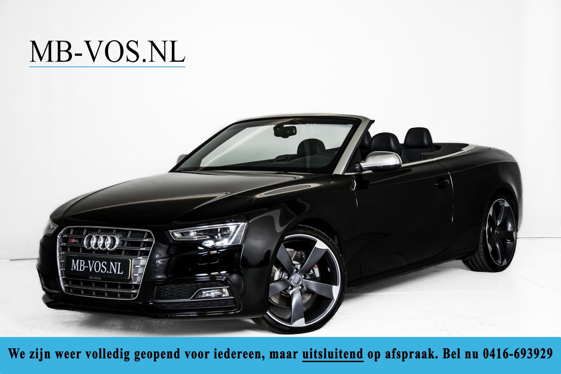 Audi S5 Cabriolet 3.0 TFSI 333pk Quattro Drive Select/Comfort stoelen/Nekverwarming/20" Aut7 Foto 1