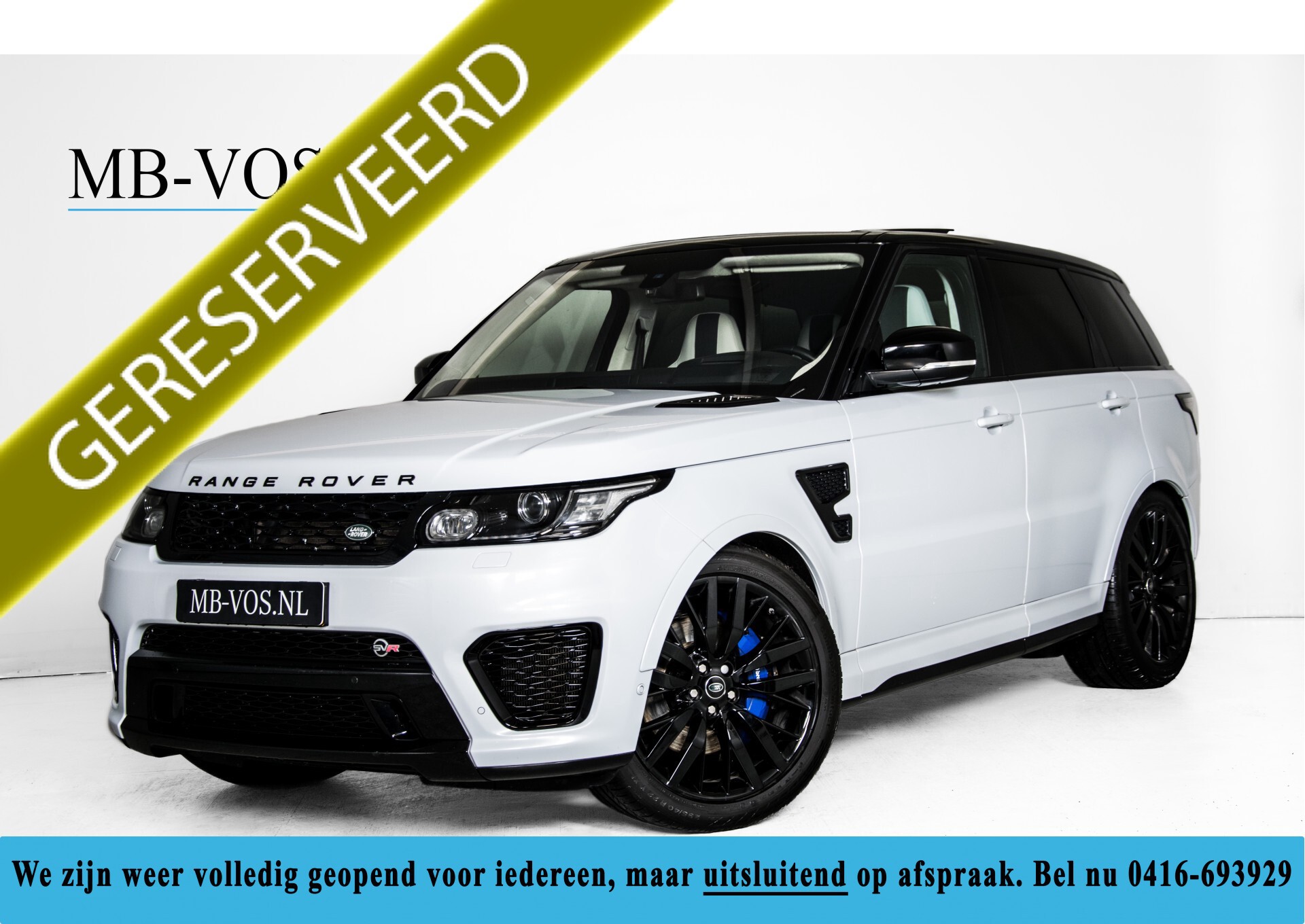 Land Rover Range Rover Sport SVR 5.0 V8 Supercharged Carbon/Edition/ACC/Keyless/Panorama/Meridian/New Service Aut8 Foto 1
