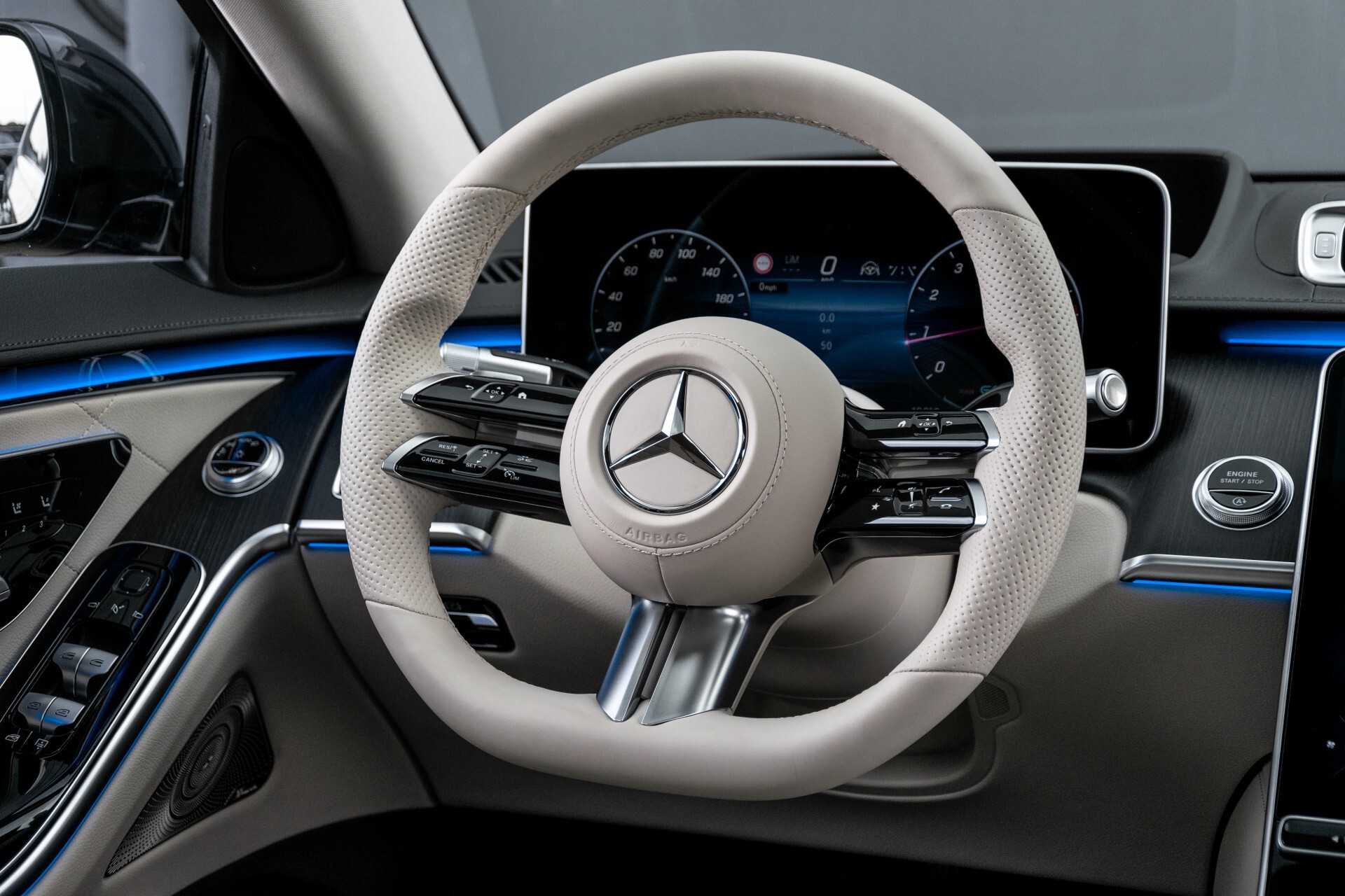 Mercedes-Benz S-Klasse 500 4-M Lang AMG Premium Plus Macchiatobeige Aut9 Foto 7