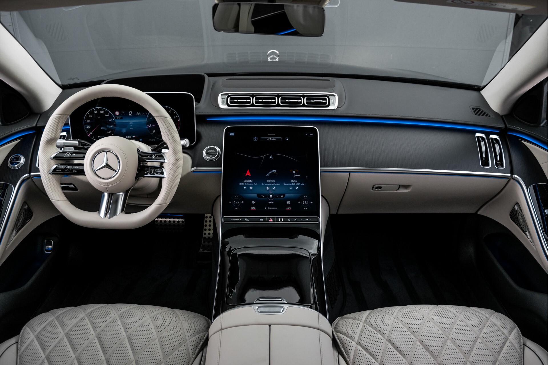 Mercedes-Benz S-Klasse 500 4-M Lang AMG Premium Plus Macchiatobeige Aut9 Foto 8