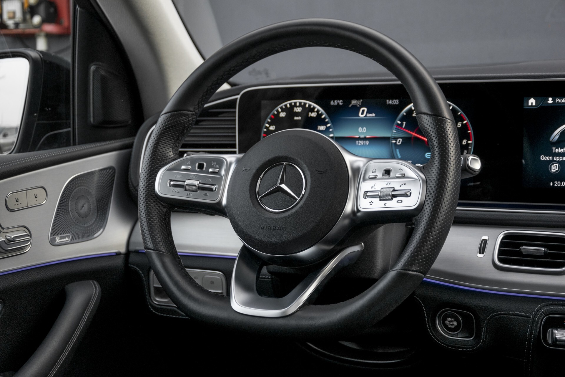 Mercedes-Benz GLE 350 de 4-M AMG Night/Keyless/Distronic/HUD/Burmester/Pano/Mem/Trekhaak Aut9 Foto 7
