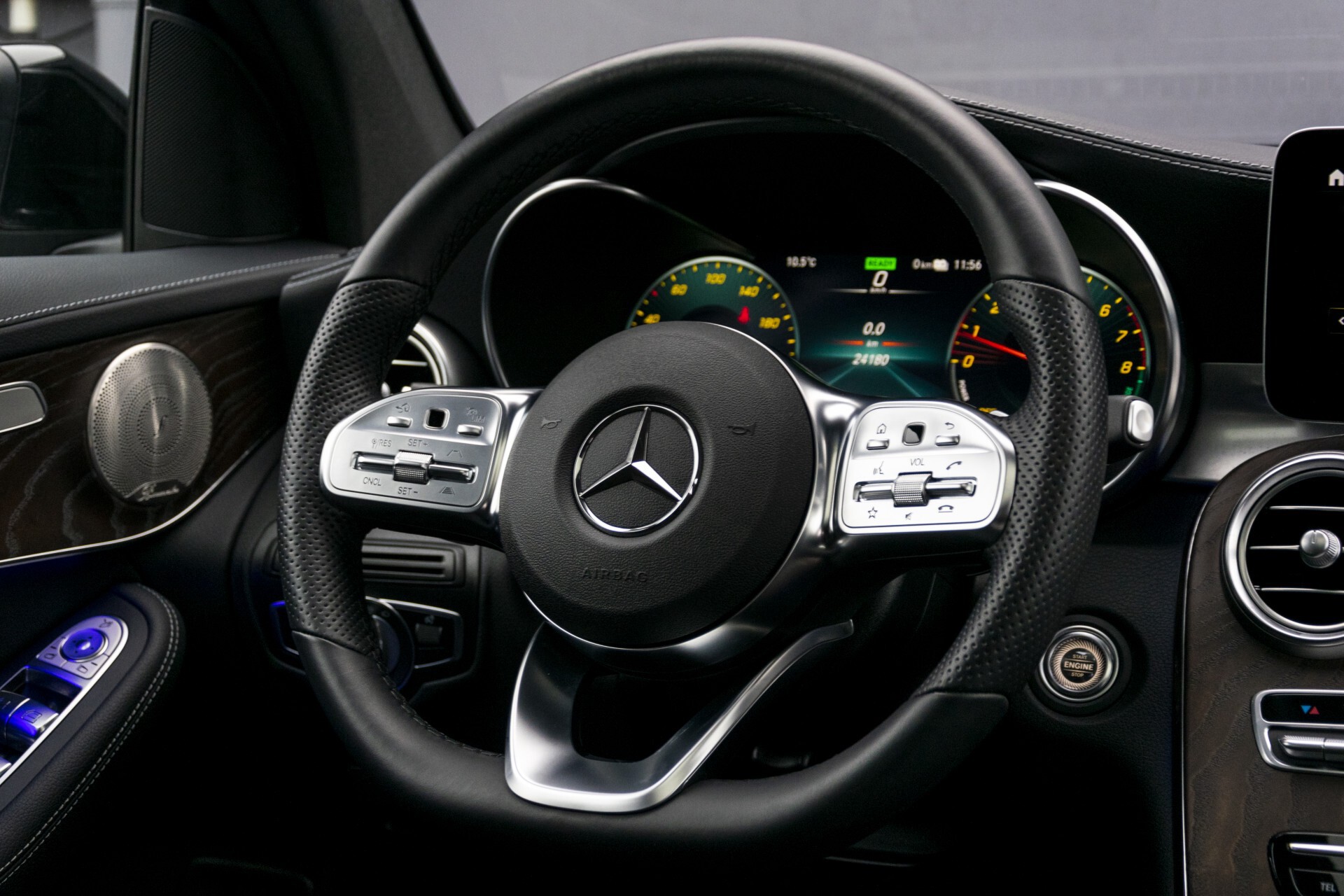 Mercedes-Benz GLC Coupé 300e 4-M AMG Rij-assistentie/Keyless/Burmester/360 camera/HUD/Trekhaak Aut9 Foto 7