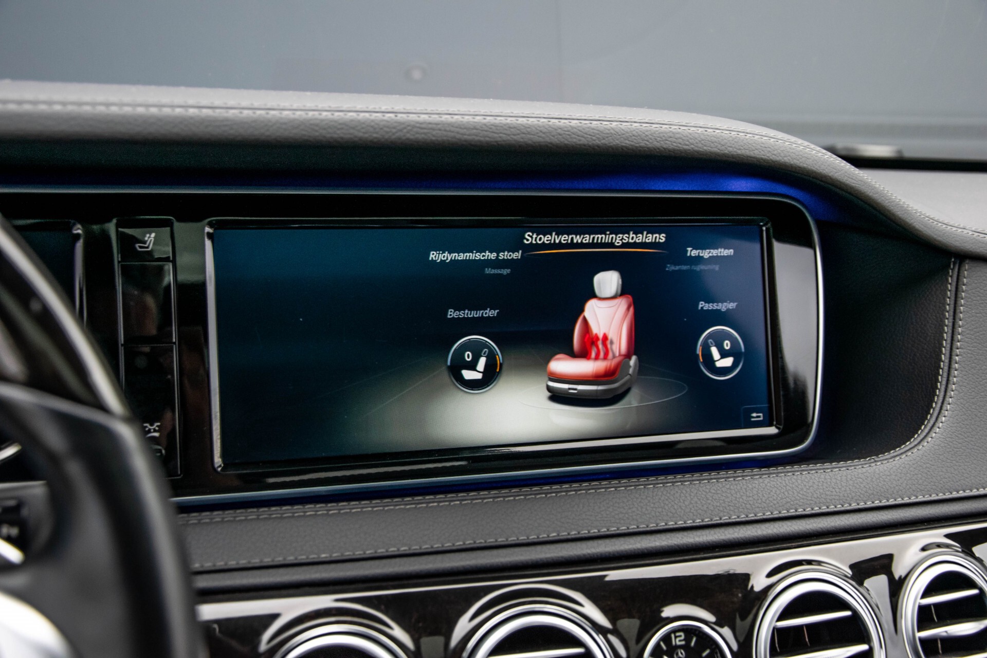 Mercedes-Benz S-Klasse 500 4-M AMG Panorama/Standkachel/Massage/Entertainment/Rij-assistentie/Keyless Aut7 Foto 27