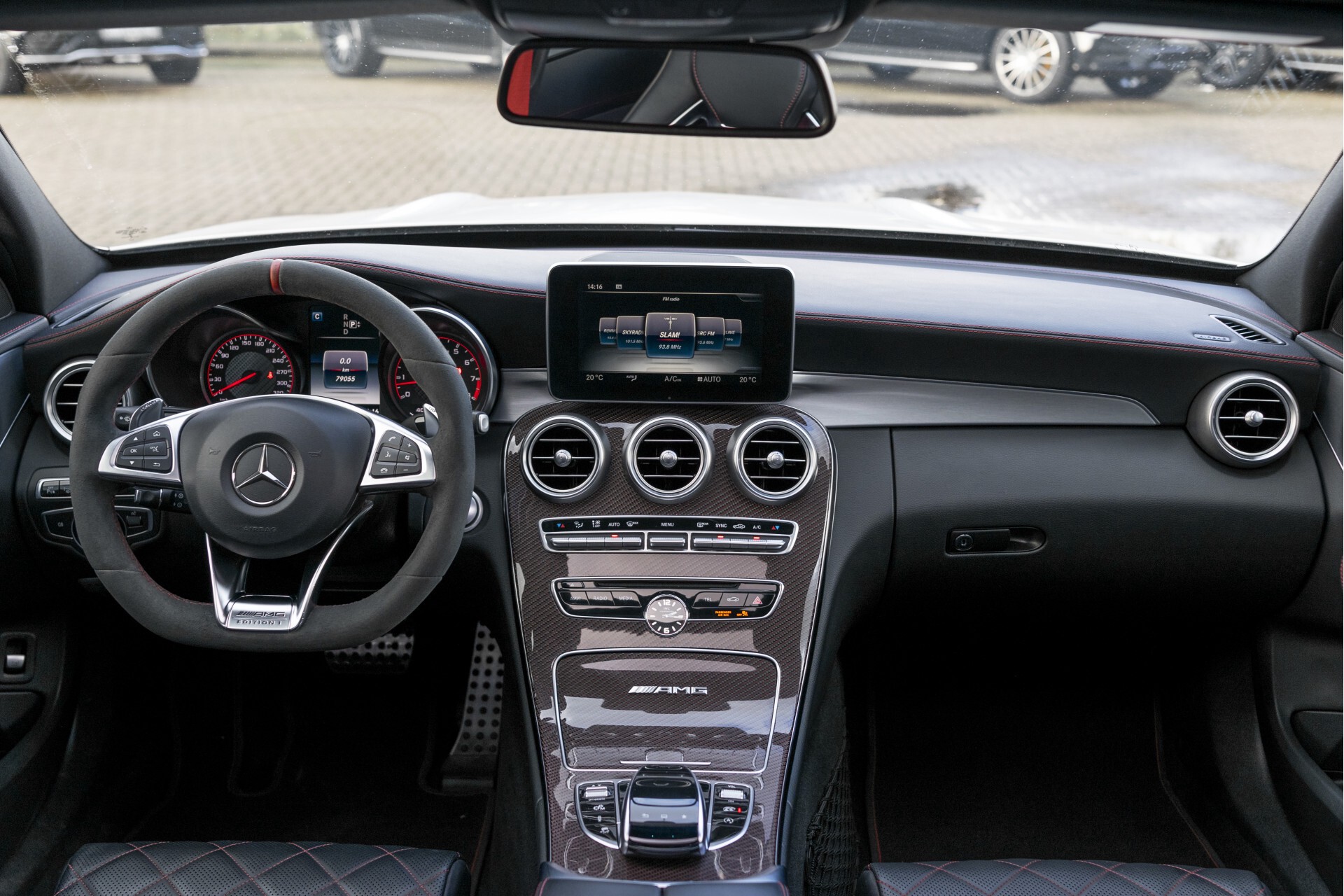 Mercedes-Benz C-Klasse Estate 63 AMG S Edition 1 Drivers Package/HUD/Burmester/Panorama/Performance uitlaat/Camera/Mem Aut7 Foto 8