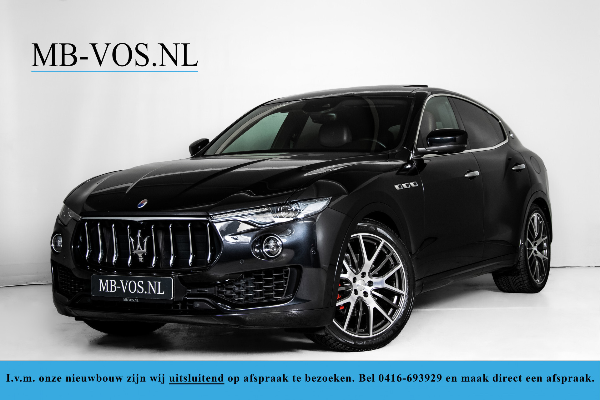 Maserati Levante 3.0 V6 D Q4 Panorama|21"|Luchtvering|Keyless|Driving Assistance Pack Plus Foto 1