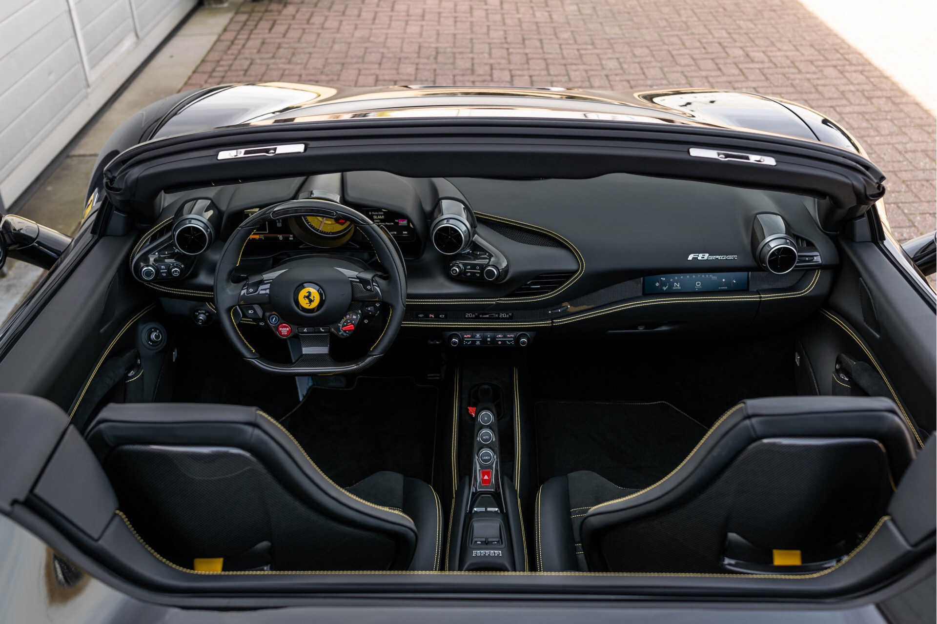 Ferrari F8 Spider 3.9 V8 HELE Full Carbon/Lift/Racing Seats/Passenger Display/Hifi Foto 6