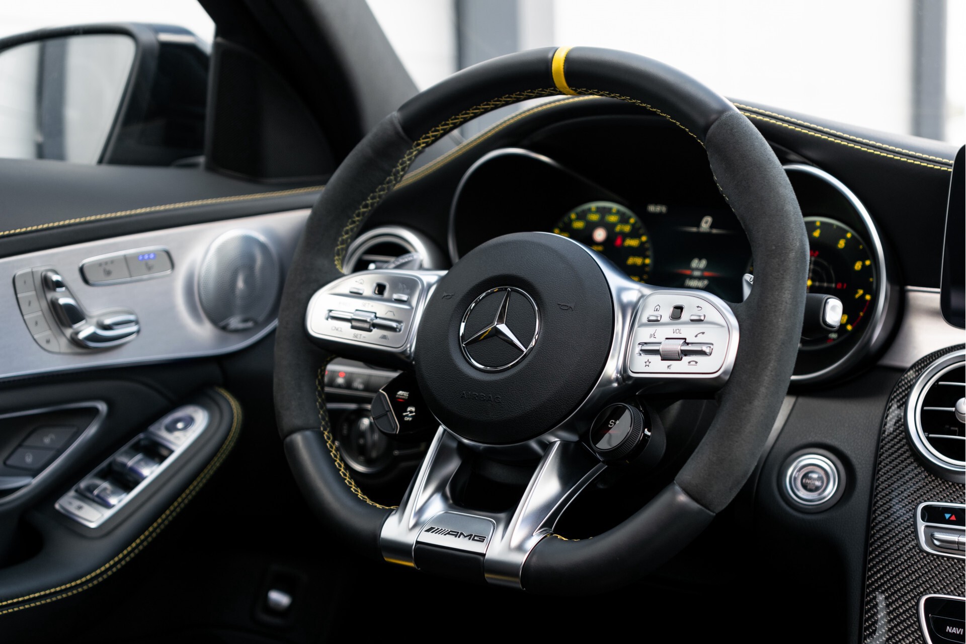 Mercedes-Benz C-Klasse 63 AMG S Keramisch | Performance Stoelen | Carbon| Night | Full Options Aut9 Foto 8