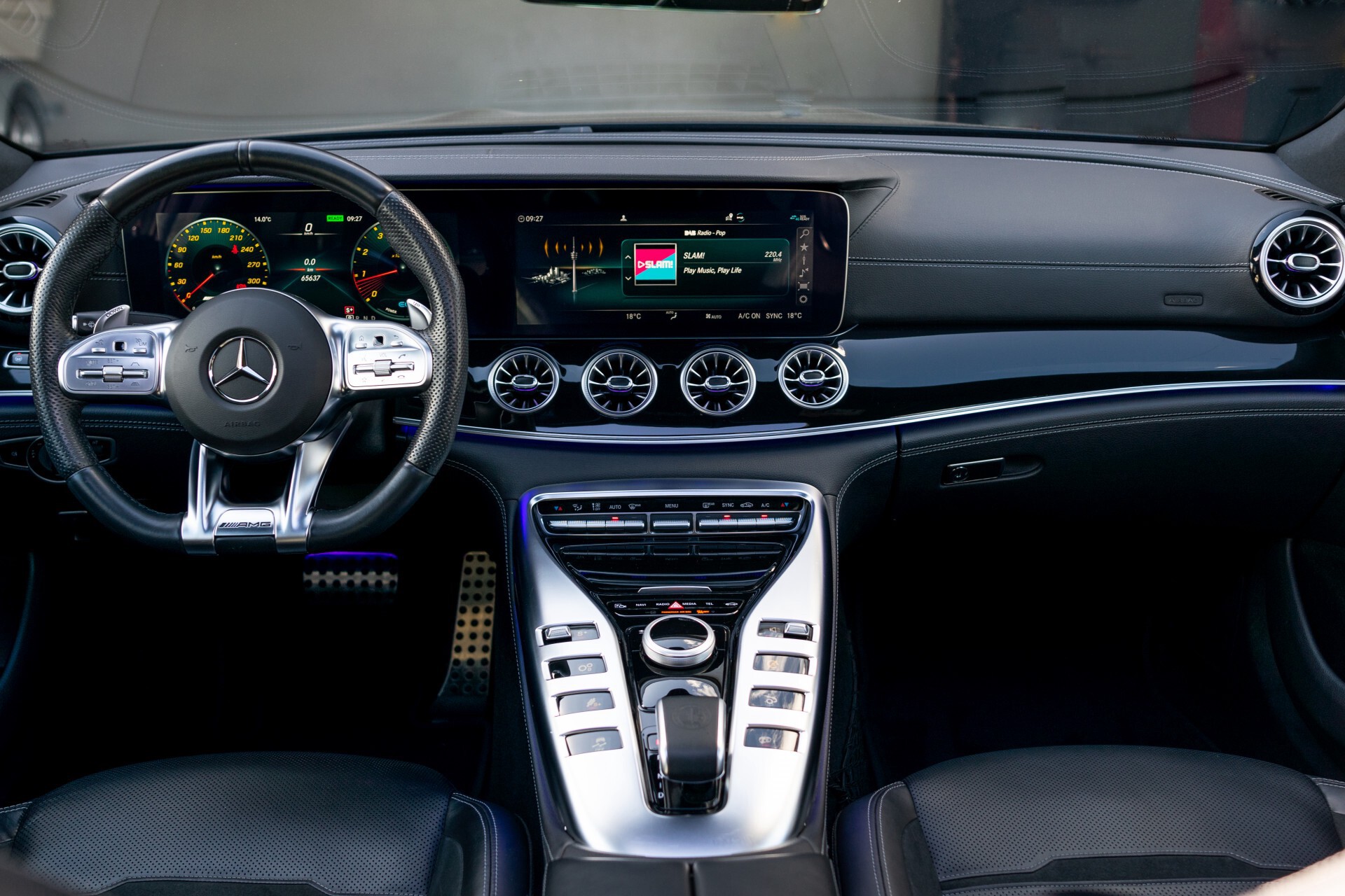 Mercedes-Benz AMG GT 4-Door Coupe 43 4M+ 21"/Night/Performance Uitlaat/Massage/Keyless/Burmester/Rij-assistentie/5-persoons Aut9 . Foto 5
