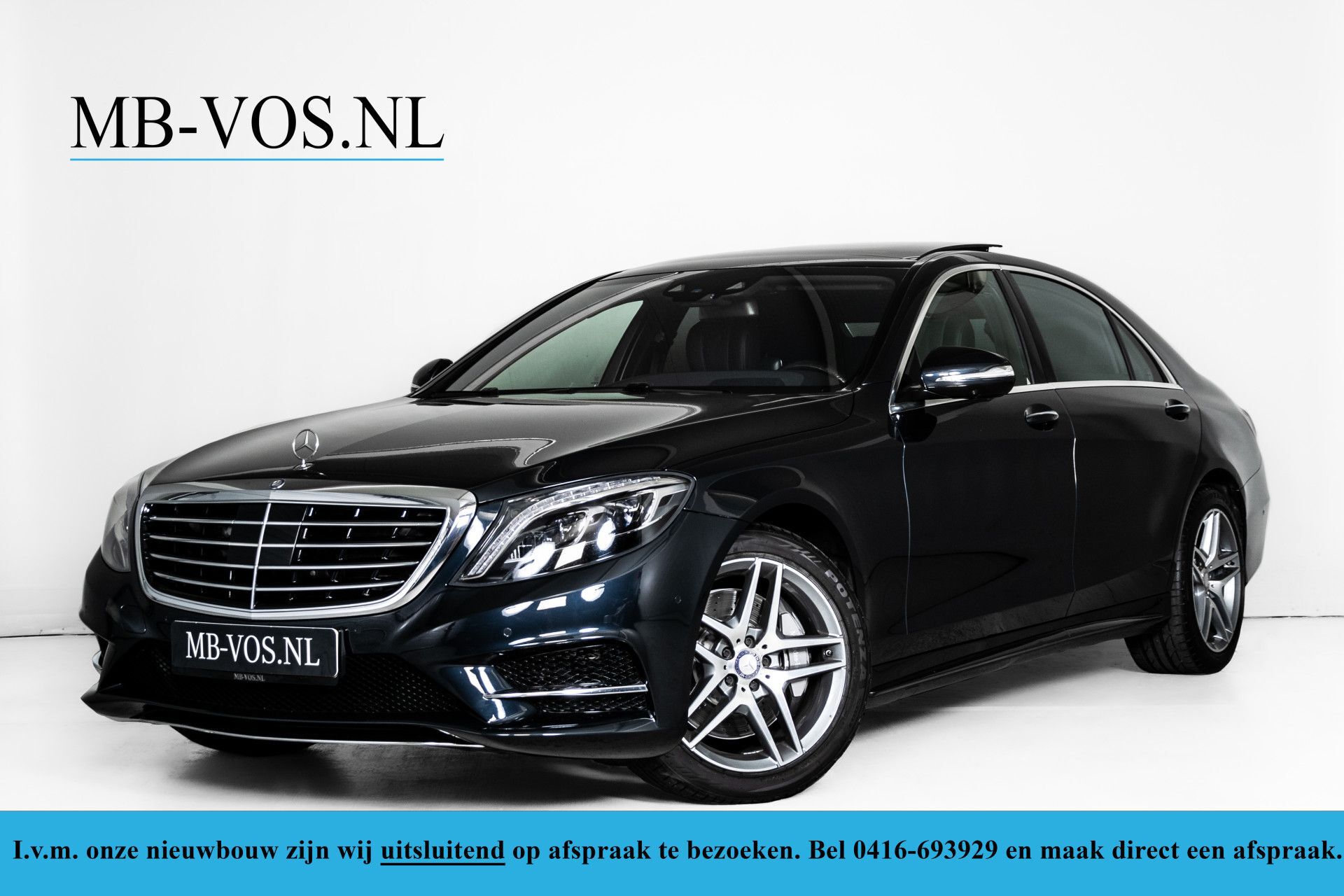 Mercedes-Benz S-Klasse 350 Bluetec Lang AMG Entertainment|HUD|4xMassage|Nachtzicht/Rij-assist|Keyless Aut Foto 1