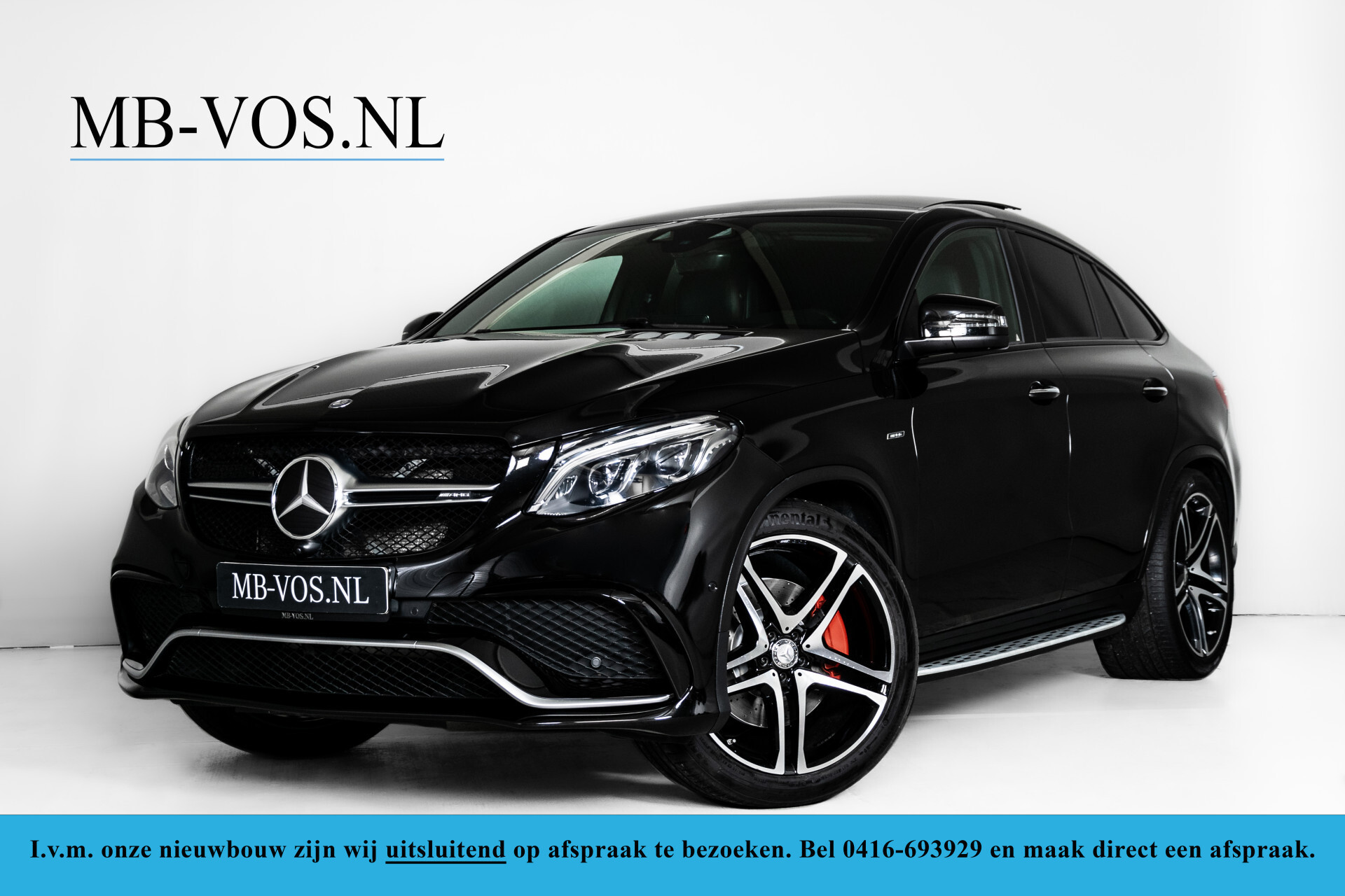 Mercedes-Benz GLE Coupé 450/43 AMG 4-M B&O|22"|Active Curve/|Carbon|Entertainment|Standkachel|Keyless|Rij-assist|Designo Aut9 Foto 1