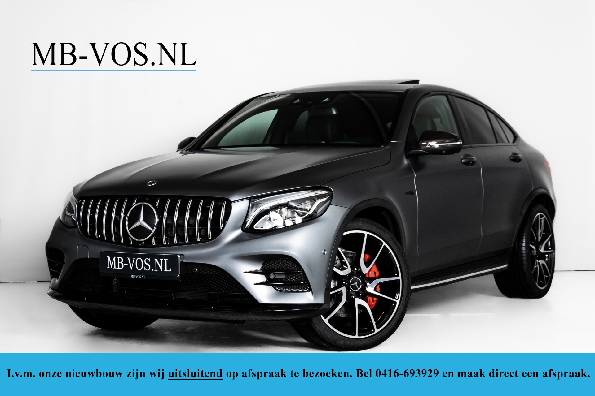 Mercedes-Benz GLC Coupé 43 AMG 4-M Carbon|Designo lak|Distronic|Keyless|Burmester|HUD|Stoelventilatie|21" Foto 1