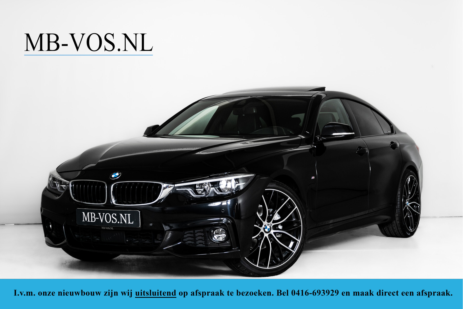 BMW 4 Serie Gran Coupé 420i M-sport Comfort Acces/Driving Assistant/Schuifdak/20"/HUD Aut8 Foto 1
