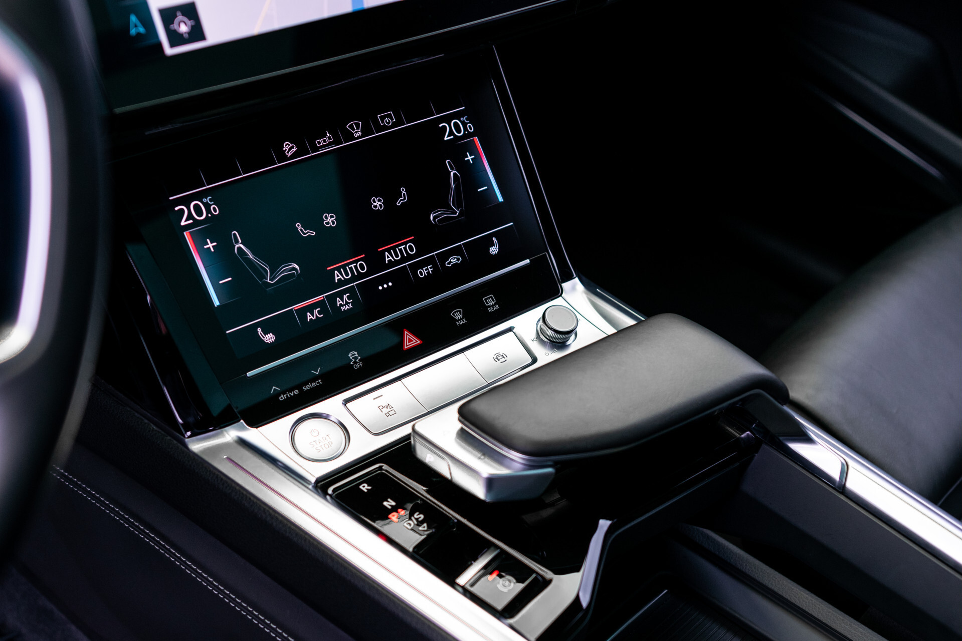 Audi e-tron Sportback EX BTW 50 Quattro S Edition 71 kWh Blackline|22"|Matrix|ACC|Keyless|Panorama|Ruitleder Foto 24