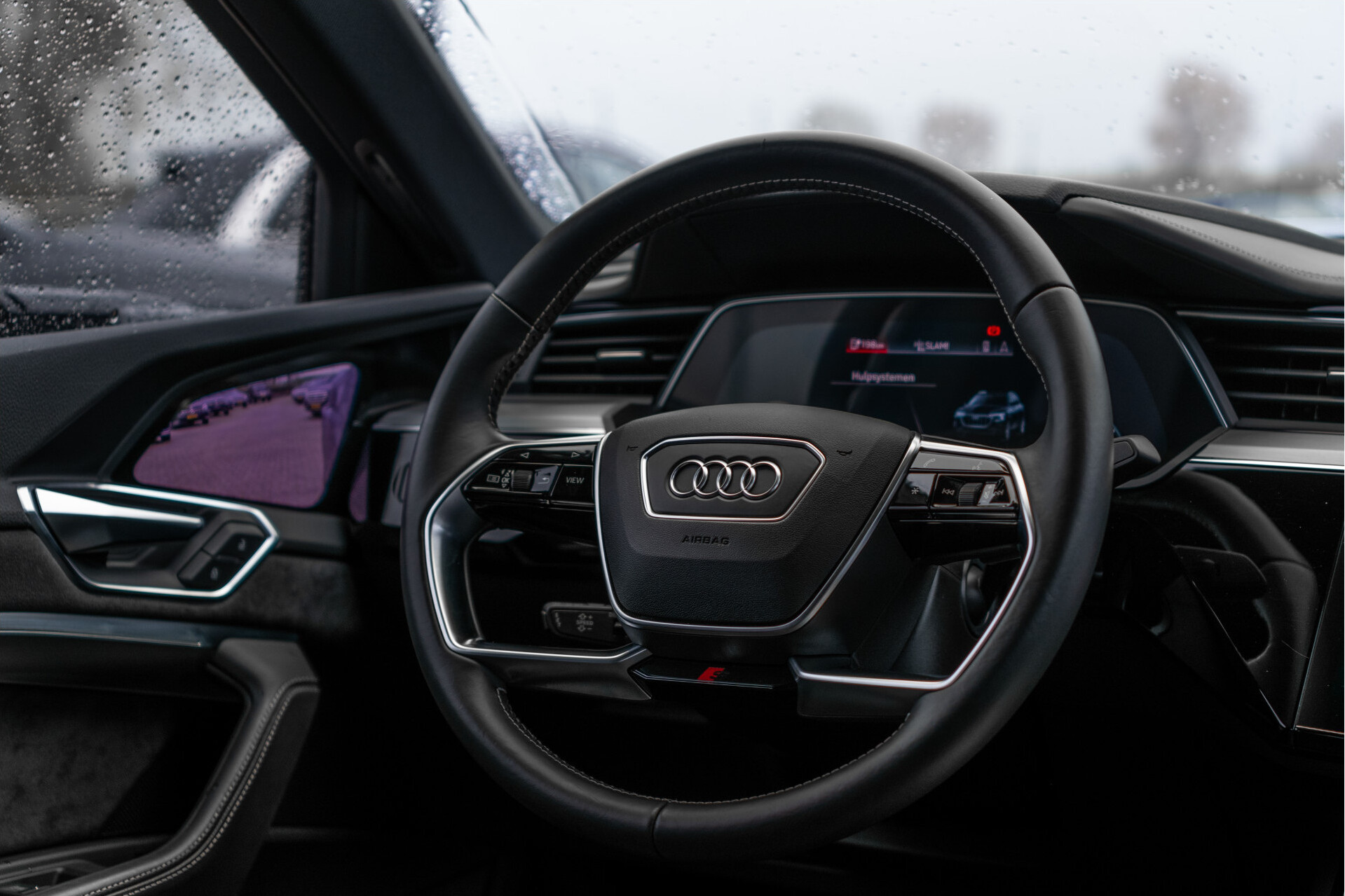 Audi e-tron Sportback 50 Quattro S Edition 71 kWh Blackline|22"|Matrix|ACC|Keyless|Panorama|Ruitleder Foto 24