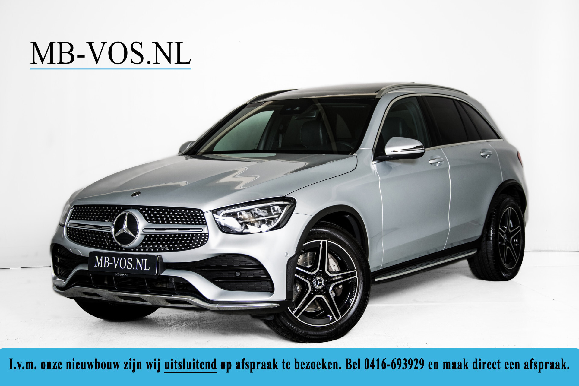 Mercedes-Benz GLC 300 4-M AMG Panorama/Keyless/Assistentiepakket/MBUX/Wegkl-trekhaak Aut9 Foto 1