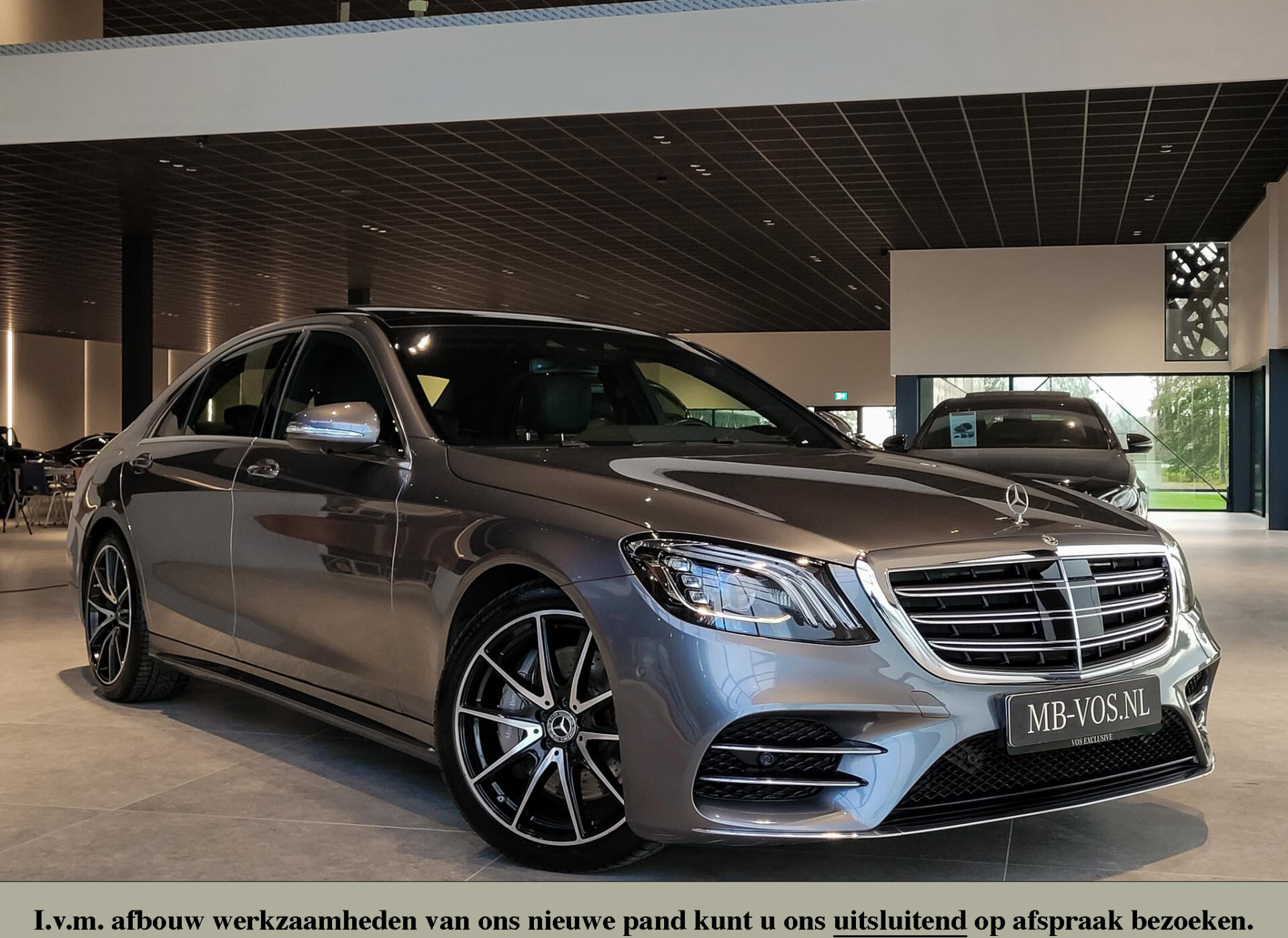 Mercedes-Benz S-Klasse 350d 4-M Lang AMG Facelift Nappaleder|Stoelkoeling|Panorama|Rij-assistentiepakket|Sfeerverlichting|20" Foto 1