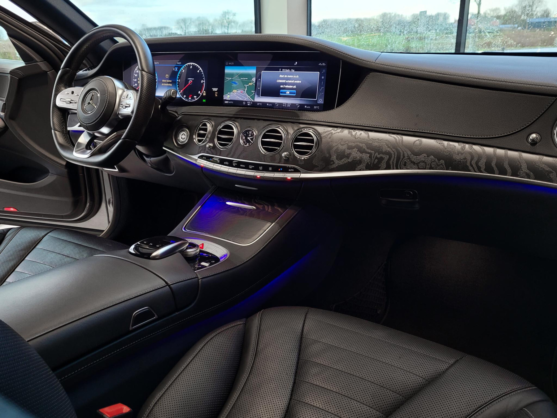Mercedes-Benz S-Klasse 350d 4-M Lang AMG Facelift Nappaleder|Stoelkoeling|Panorama|Rij-assistentiepakket|Sfeerverlichting|20" Foto 24