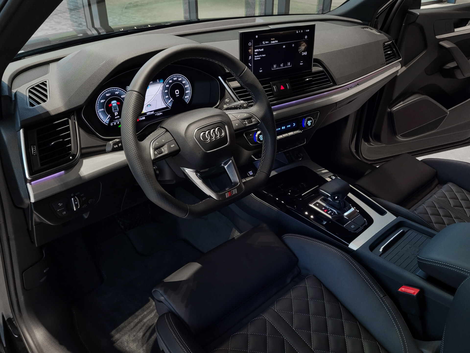 Audi Q5 Sportback 55 TFSI e Quattro S edition Luchtvering|Panorama|Keyless|Nappa|Trekhaak|Nieuwprijs €102568 Foto 14