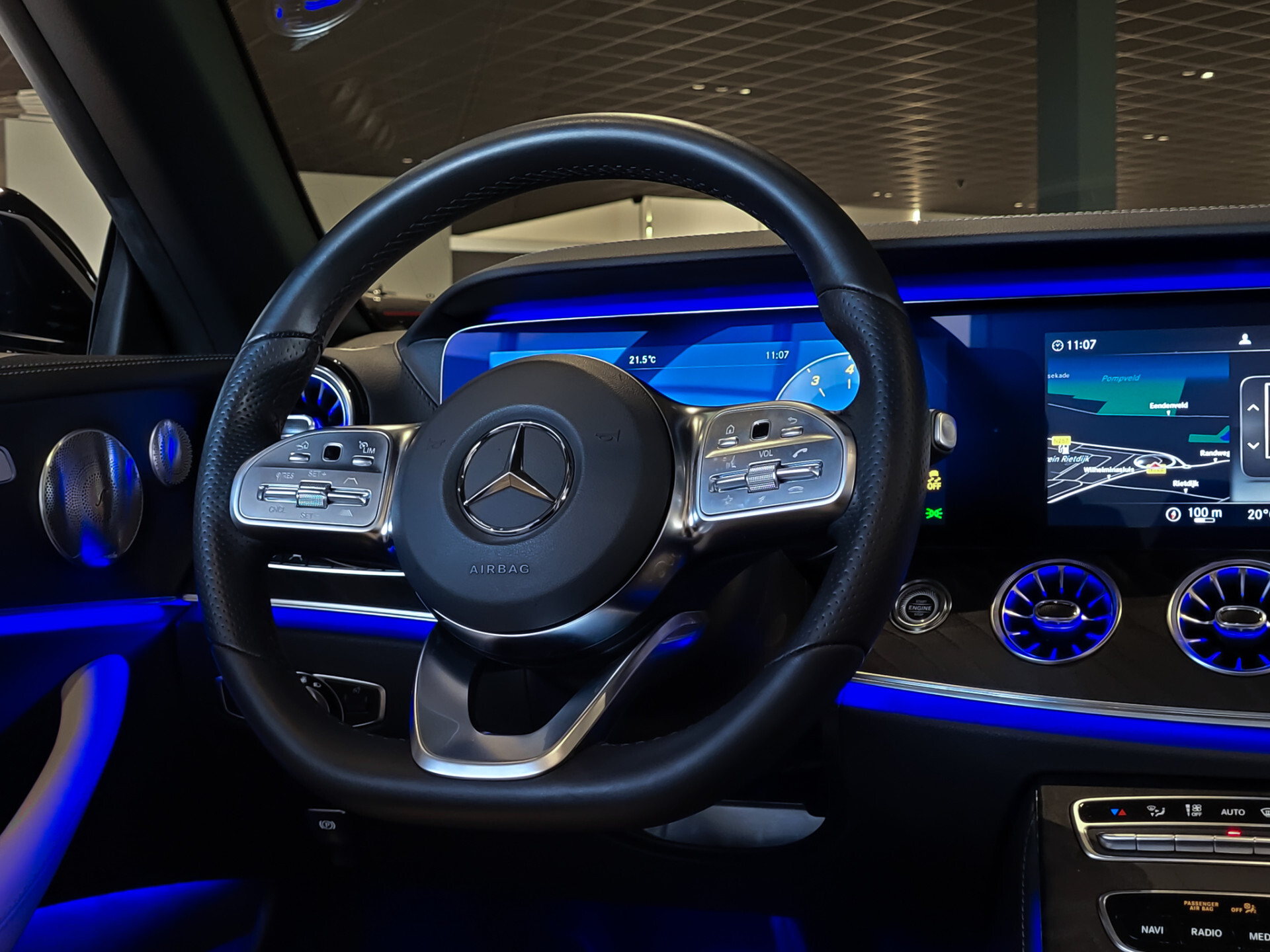 Mercedes-Benz E-Klasse Cabrio 350 AMG Night|Nappa|Rij-assistentie|Burmester|Widescreen|Mem|20"|Dynamic Body Control Foto 30
