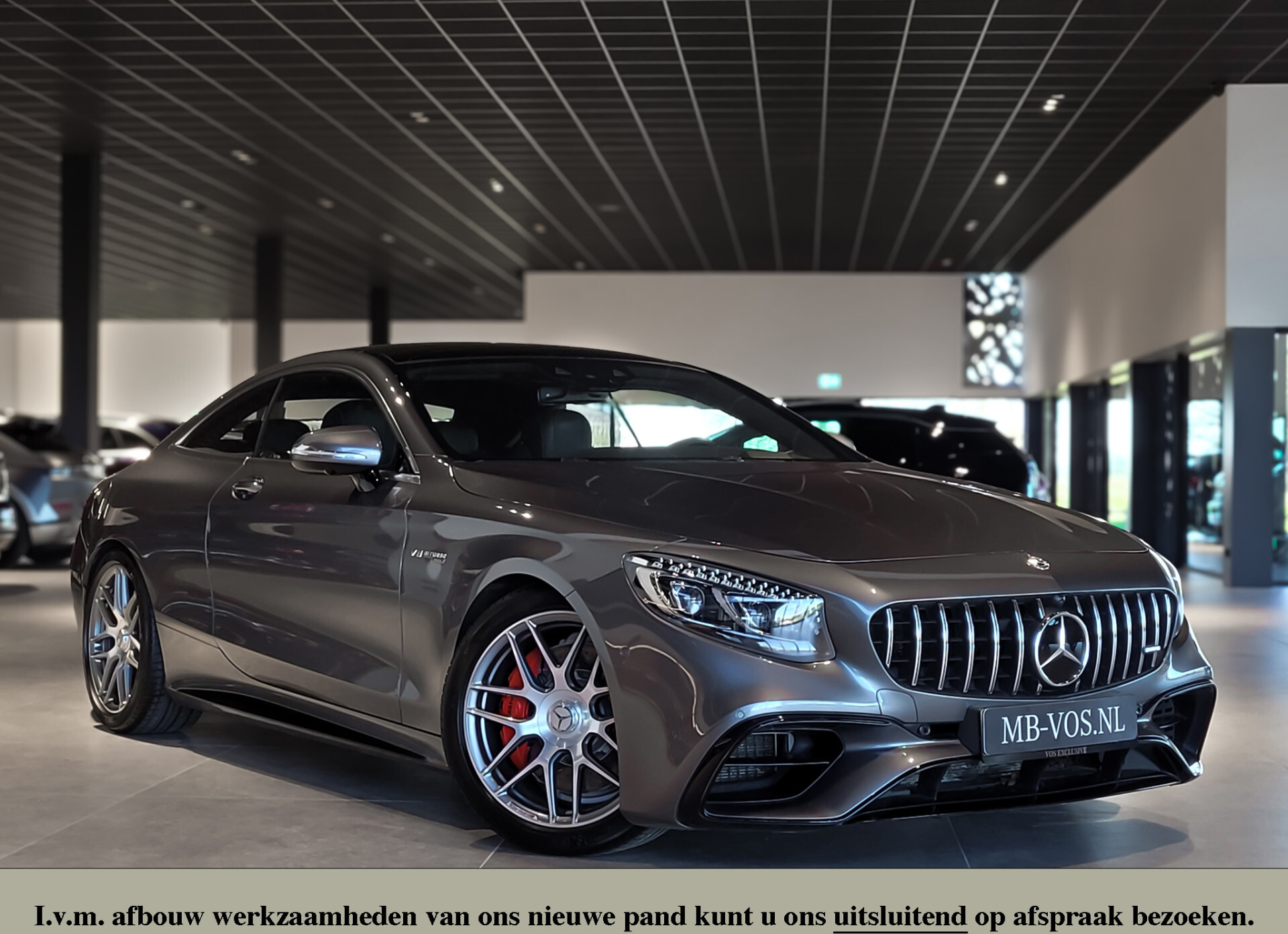 Mercedes-Benz S-Klasse Coupé 63 AMG 4M+ Carbon|Massage|Night|Rij-assistentie|HUD|Burmester|New Service Foto 1