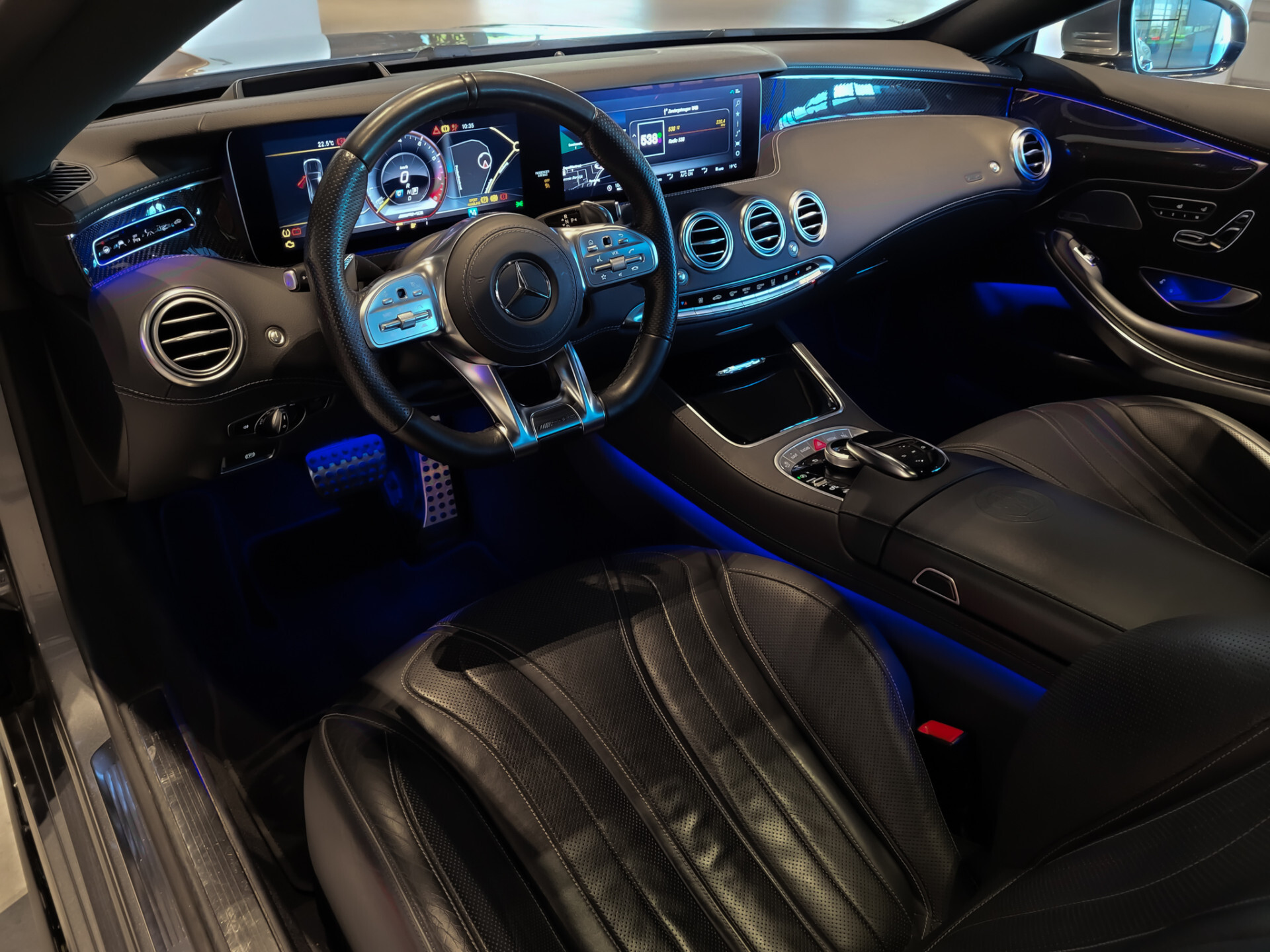 Mercedes-Benz S-Klasse Coupé 63 AMG 4M+ Carbon|Massage|Night|Rij-assistentie|HUD|Burmester|New Service Foto 22