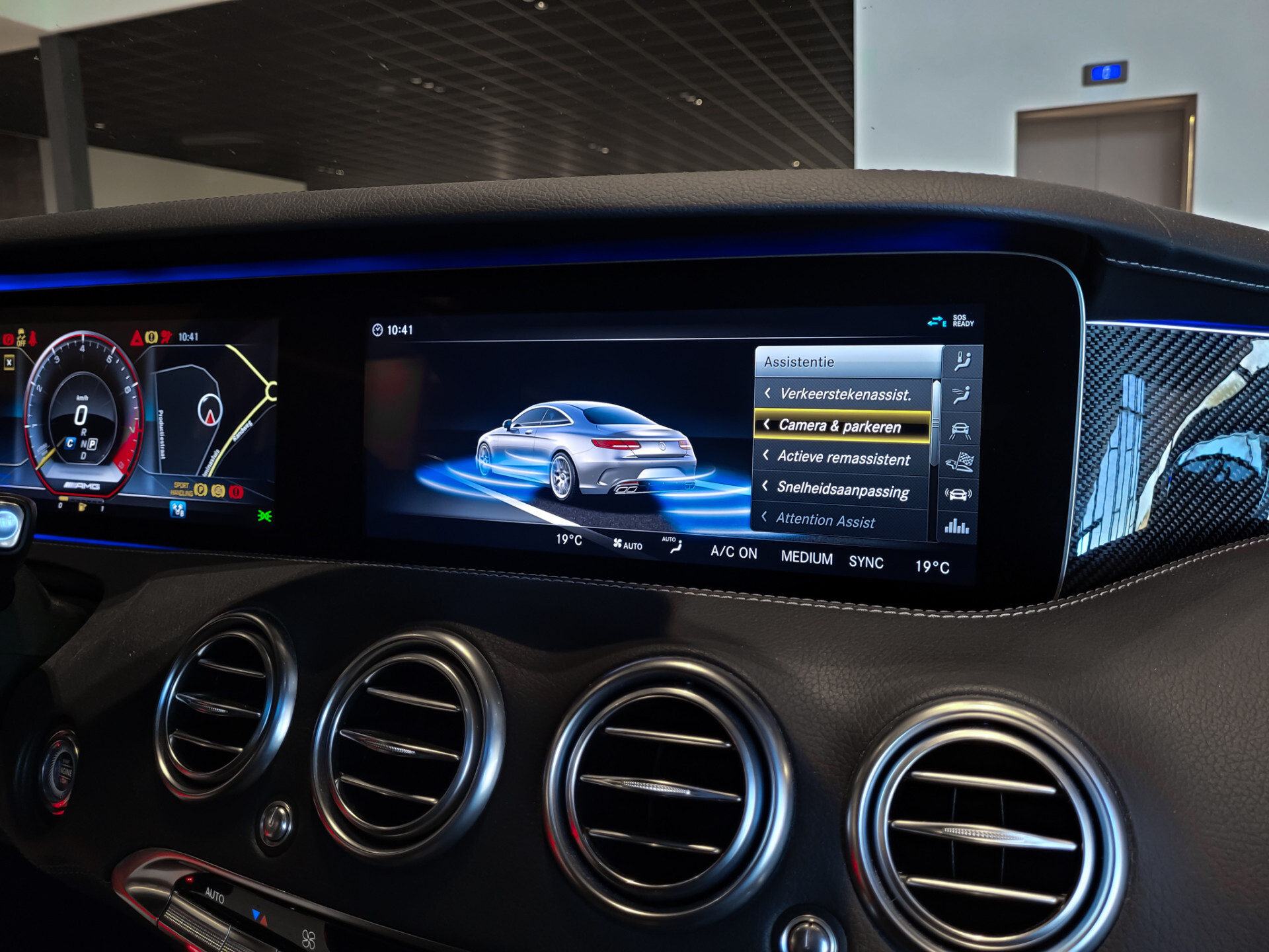 Mercedes-Benz S-Klasse Coupé 63 AMG 4M+ Carbon|Massage|Night|Rij-assistentie|HUD|Burmester|New Service Foto 26