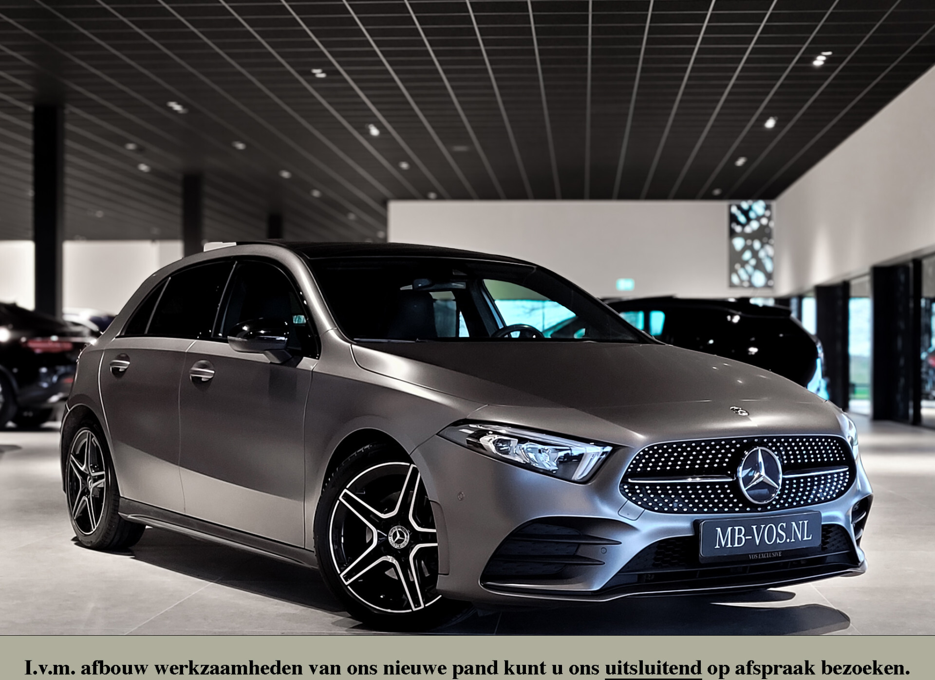 Mercedes-Benz A-Klasse 180 d AMG Night|Panorama|MBUX|Trekhaak|LED|Verw-stoelen|New Service Foto 1