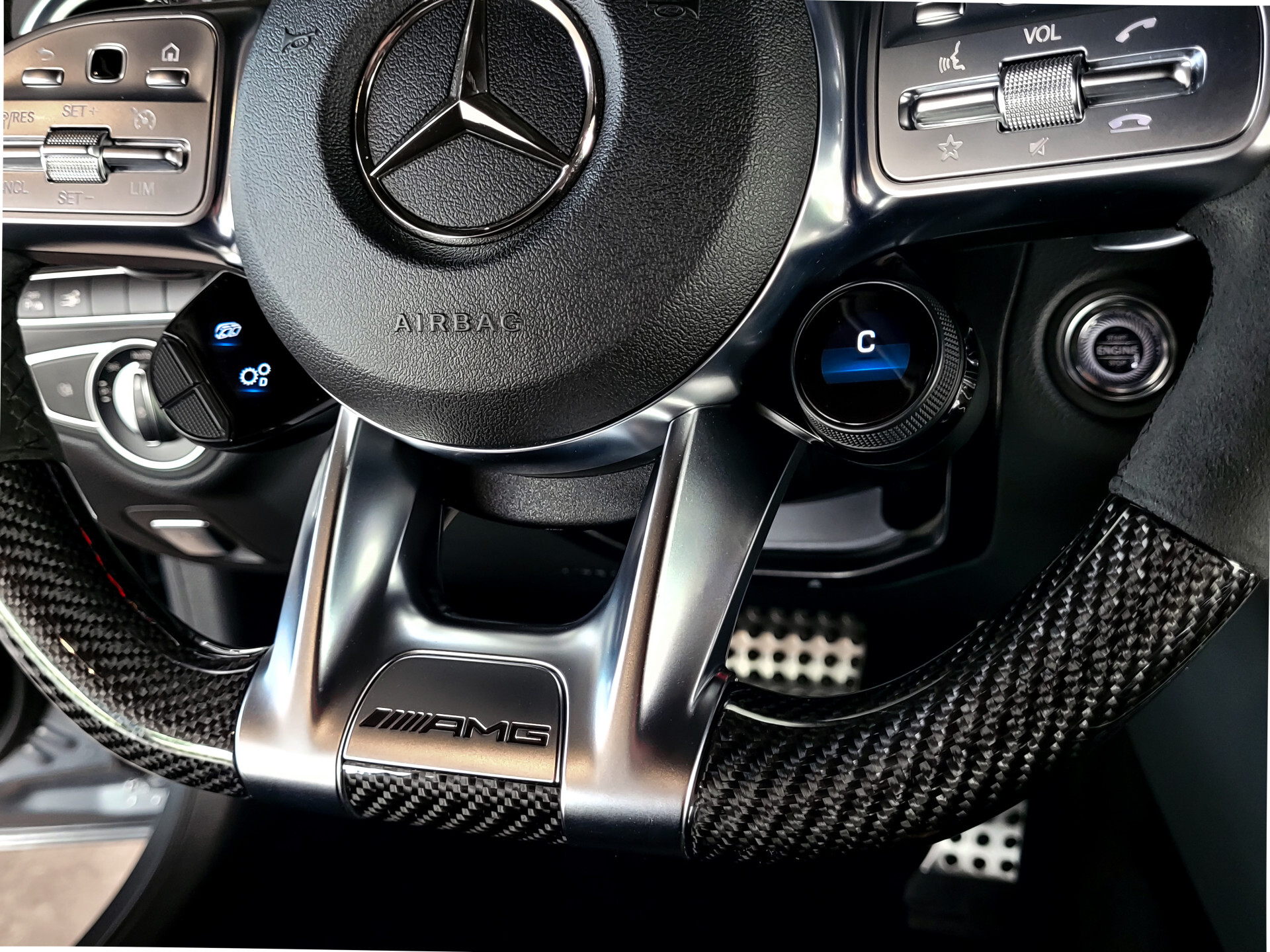 Mercedes-Benz C-Klasse Coupé AMG 63 S Ceramic|Matte lak|Aerodynamica|Full Carbon|Performance stoelen|Burmester|BTW Foto 27