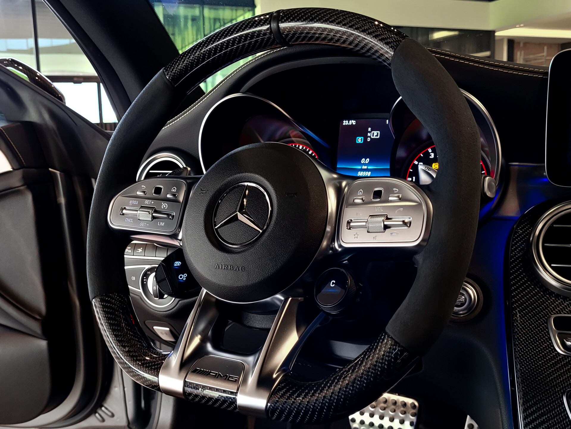 Mercedes-Benz C-Klasse Coupé AMG 63 S Ceramic|Matte lak|Aerodynamica|Full Carbon|Performance stoelen|Burmester|BTW Foto 32