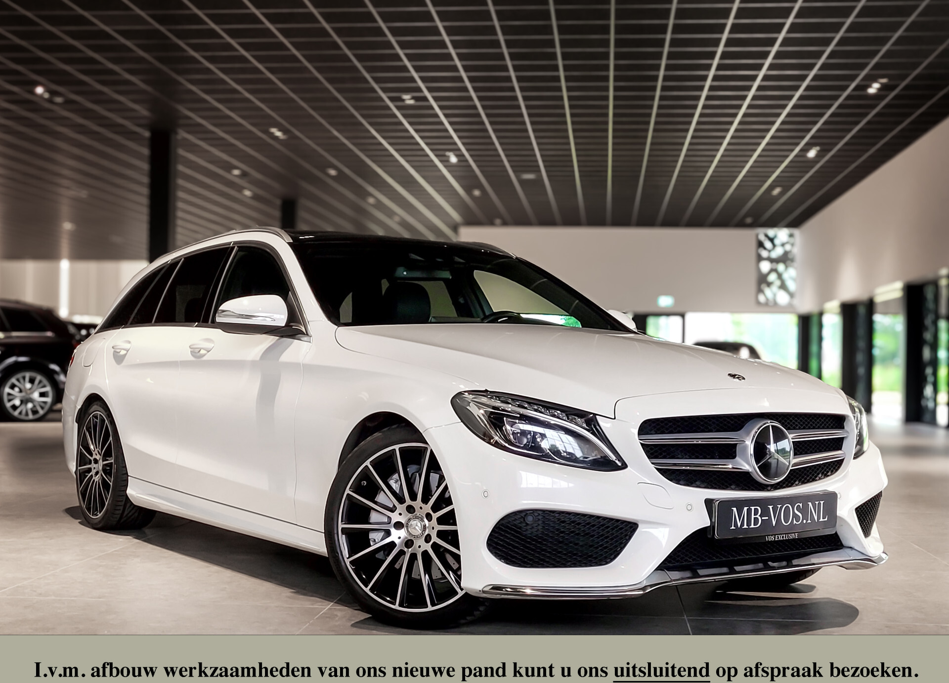 Mercedes-Benz C-Klasse Estate 250 Cdi AMG Panorama|Luchtvering|Distronic|Comand|Trekhaak|LED|19" Foto 1