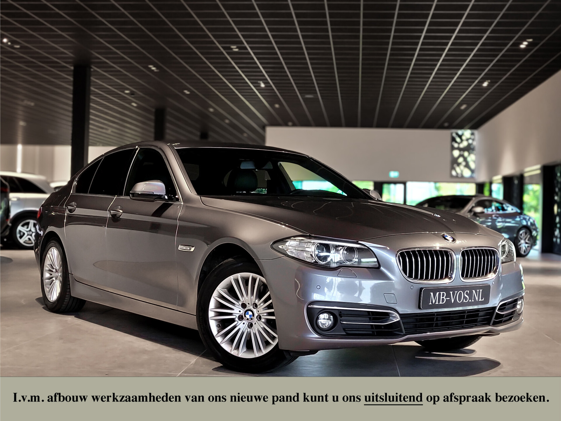 BMW 5 Serie 520D EXECUTIVE Luxury Leder|Prof Navi|Verwarmde Stoelen|LED Foto 1