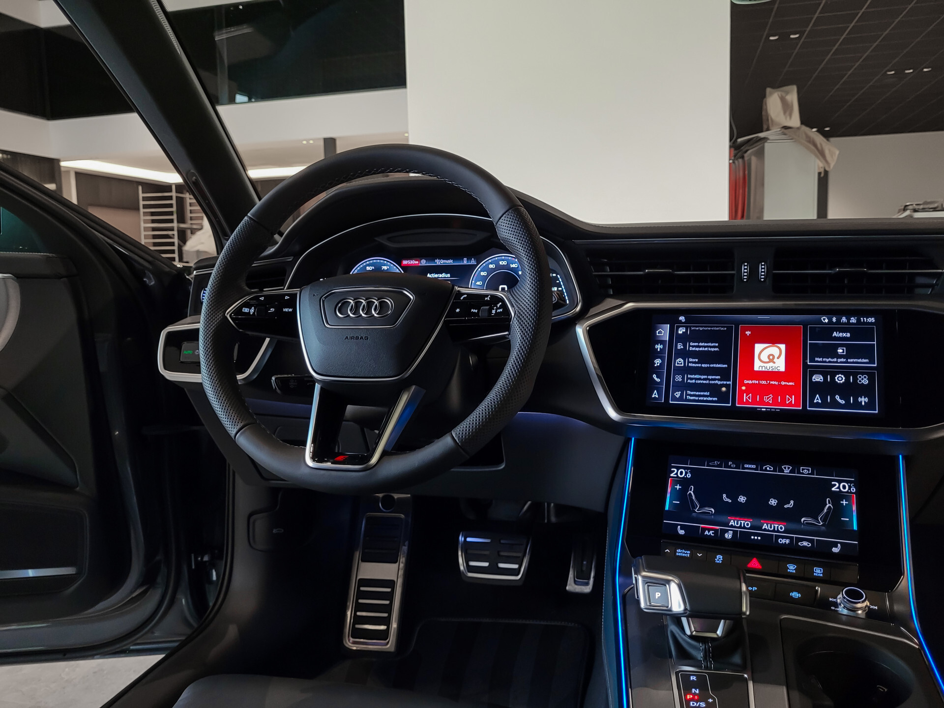 Audi A6 Avant 55 TFSI e quattro Pro Line S Competition B&O 3D|Sportstoelen+|Comfortsleutel|HUD|Fijnnappa|21"|Zwart optiek Foto 32