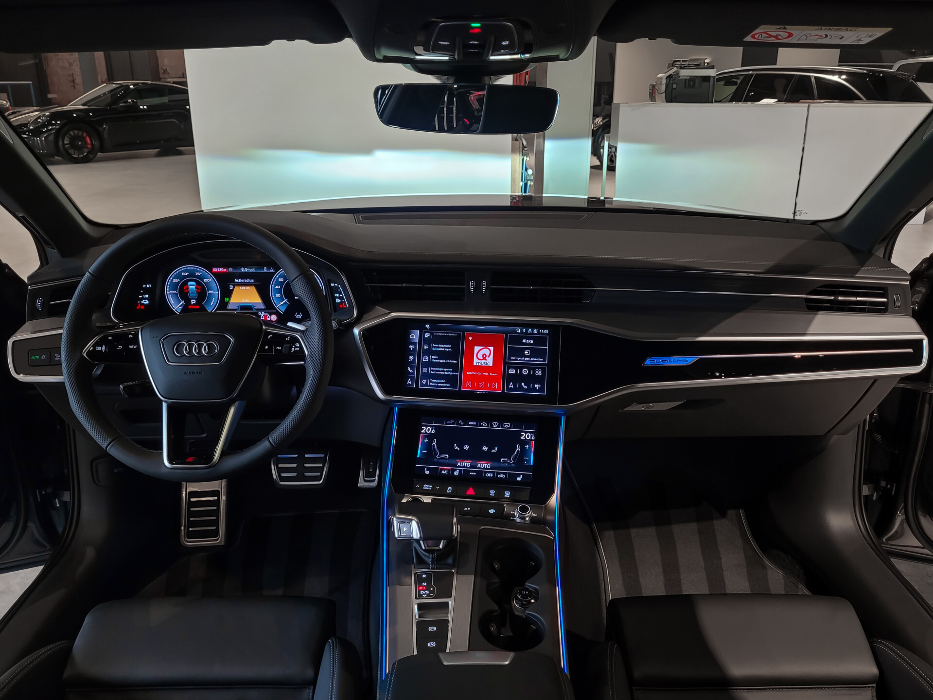 Audi A6 Avant 55 TFSI e quattro Pro Line S Competition B&O 3D|Sportstoelen+|Comfortsleutel|HUD|Fijnnappa|21"|Zwart optiek Foto 5