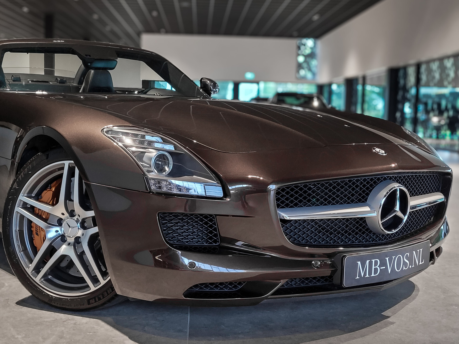 Mercedes-Benz SLS Roadster 6.3 AMG Keramisch|Designo|B&O|Sepang bruin Foto 39