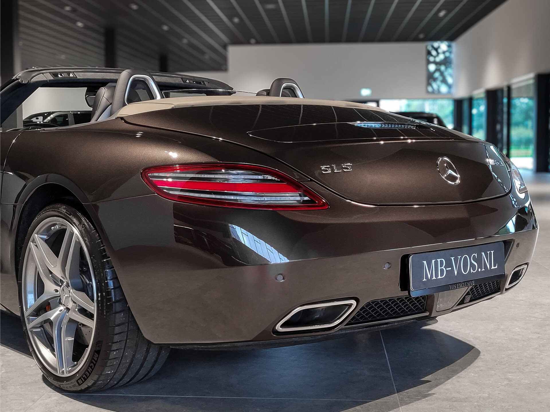 Mercedes-Benz SLS Roadster 6.3 AMG Keramisch|Designo|B&O|Sepang bruin Foto 41