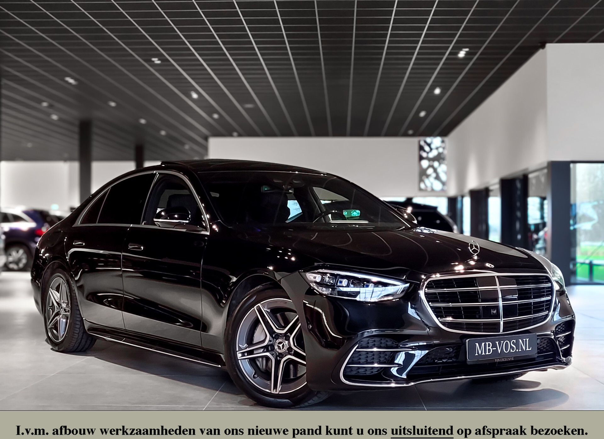 Mercedes-Benz S-Klasse 500 4M AMG Exclusive|4xMassage|Entertainment|Achterassturing|4xstoelkoeling|HUD Foto 1