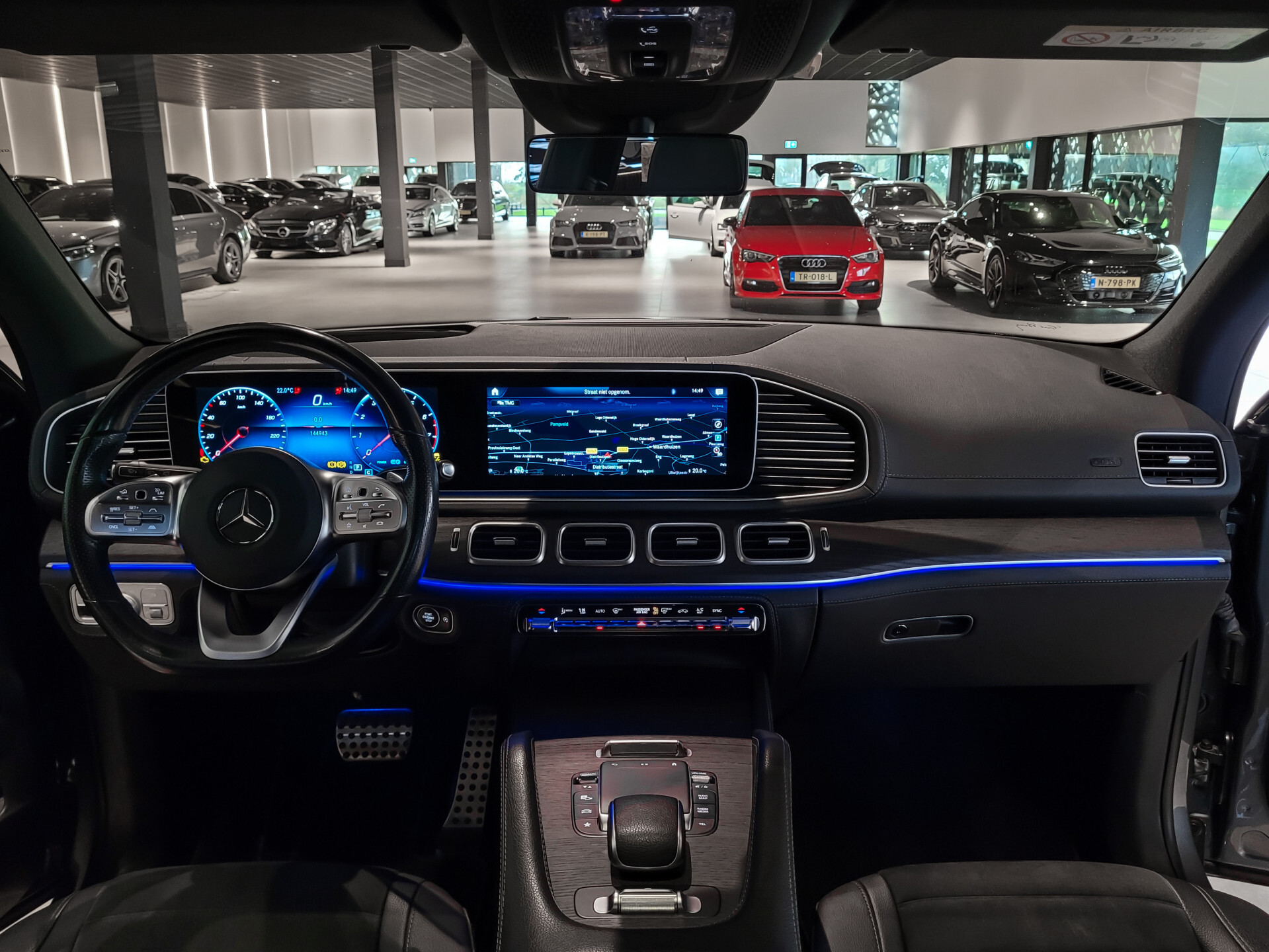 Mercedes-Benz GLE 450 4-M AMG Luchtvering|Distronic|Keyless|22"|Panoramadak|HUD|Burmester|Trekhaak Foto 28