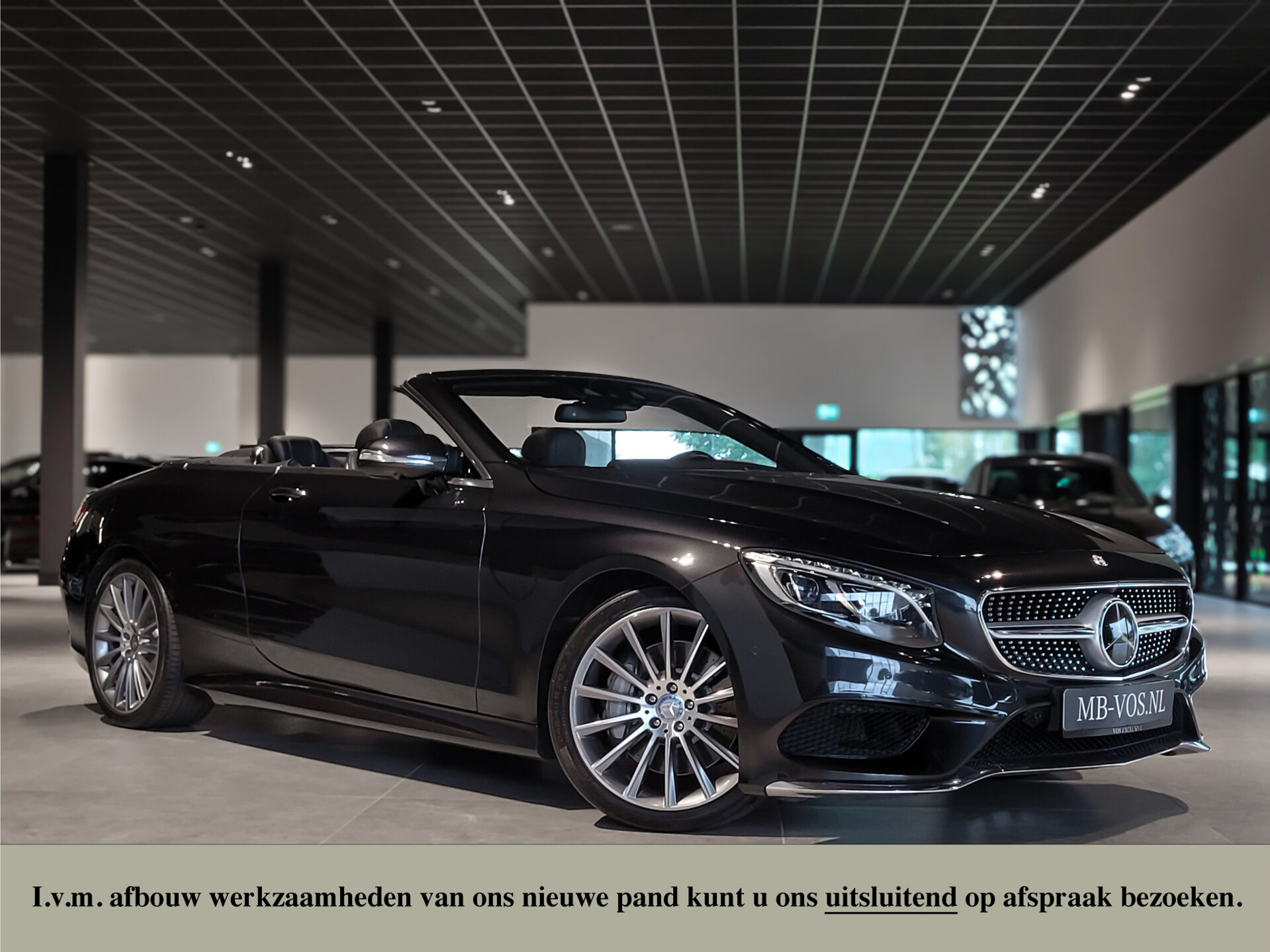 Mercedes-Benz S-Klasse Cabrio 500 AMG Distronic|Keyless|20"|Airscarf|360|Stoelkoeling|Mem|Aircap|LED Foto 1