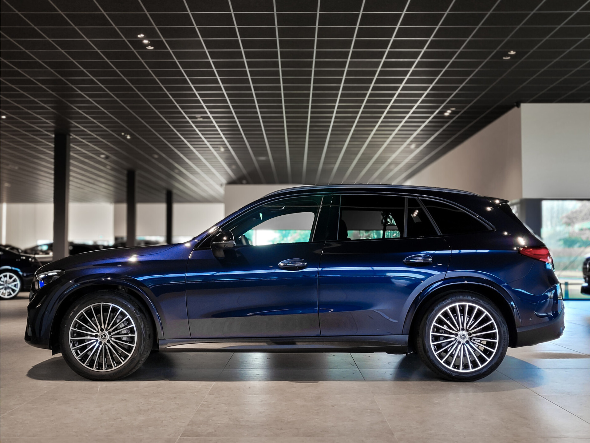 Mercedes-Benz GLC 300 4M AMG Night|Luchtvering|Massage|Stoelkoeling|Mem|HUD|Achterassturing|20" Foto 4