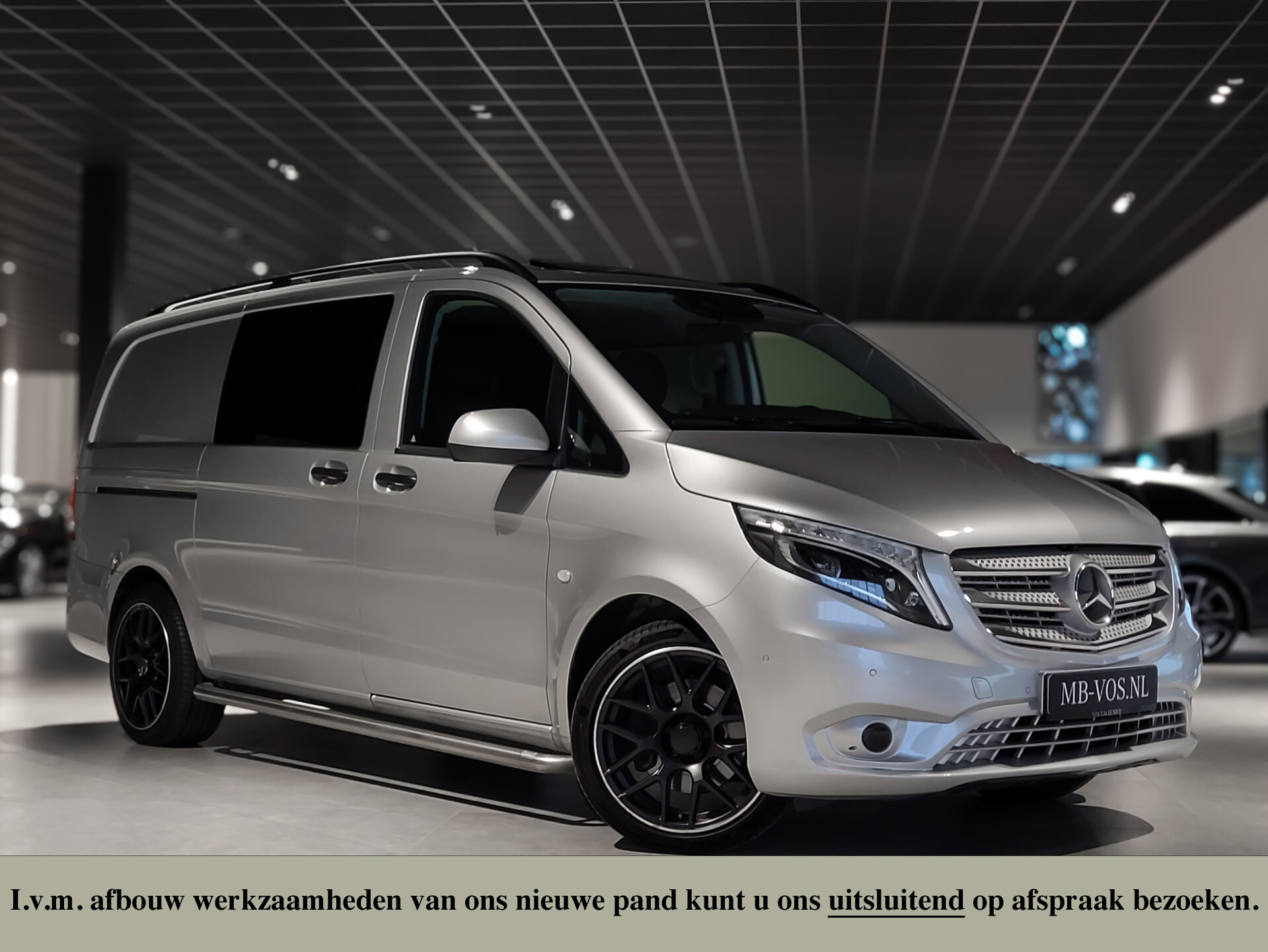 Mercedes-Benz Vito 119 CDI Lang DC Comfort Plus Comand|Schuifdak|ILS|19"|ECC|Trekhaak|1ste eigenaar Foto 1