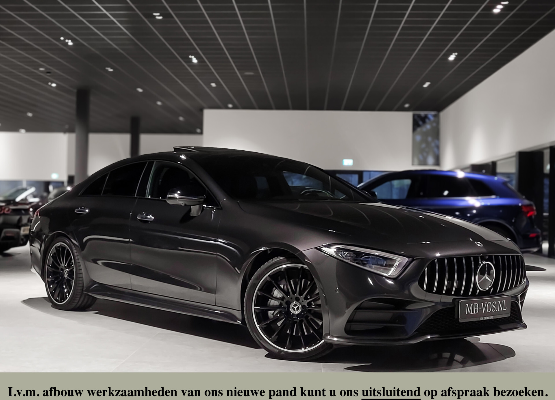 Mercedes-Benz CLS-Klasse 300 d AMG Night|Luchtvering|Rij-assistentie|Keyless|Burmester|Standkachel|HUD|Schuifdak|20" Foto 1