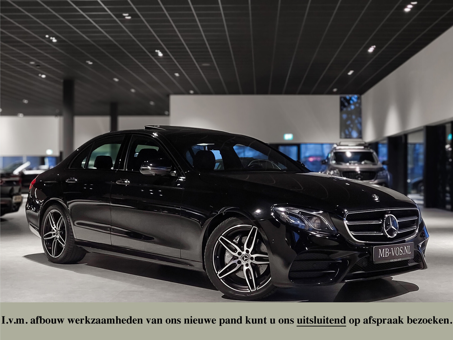 Mercedes-Benz E-Klasse 350 d AMG Luchtvering|Keyless|ACC|Mem|Burmester|Dak|Nappa|HUD|360 Foto 1