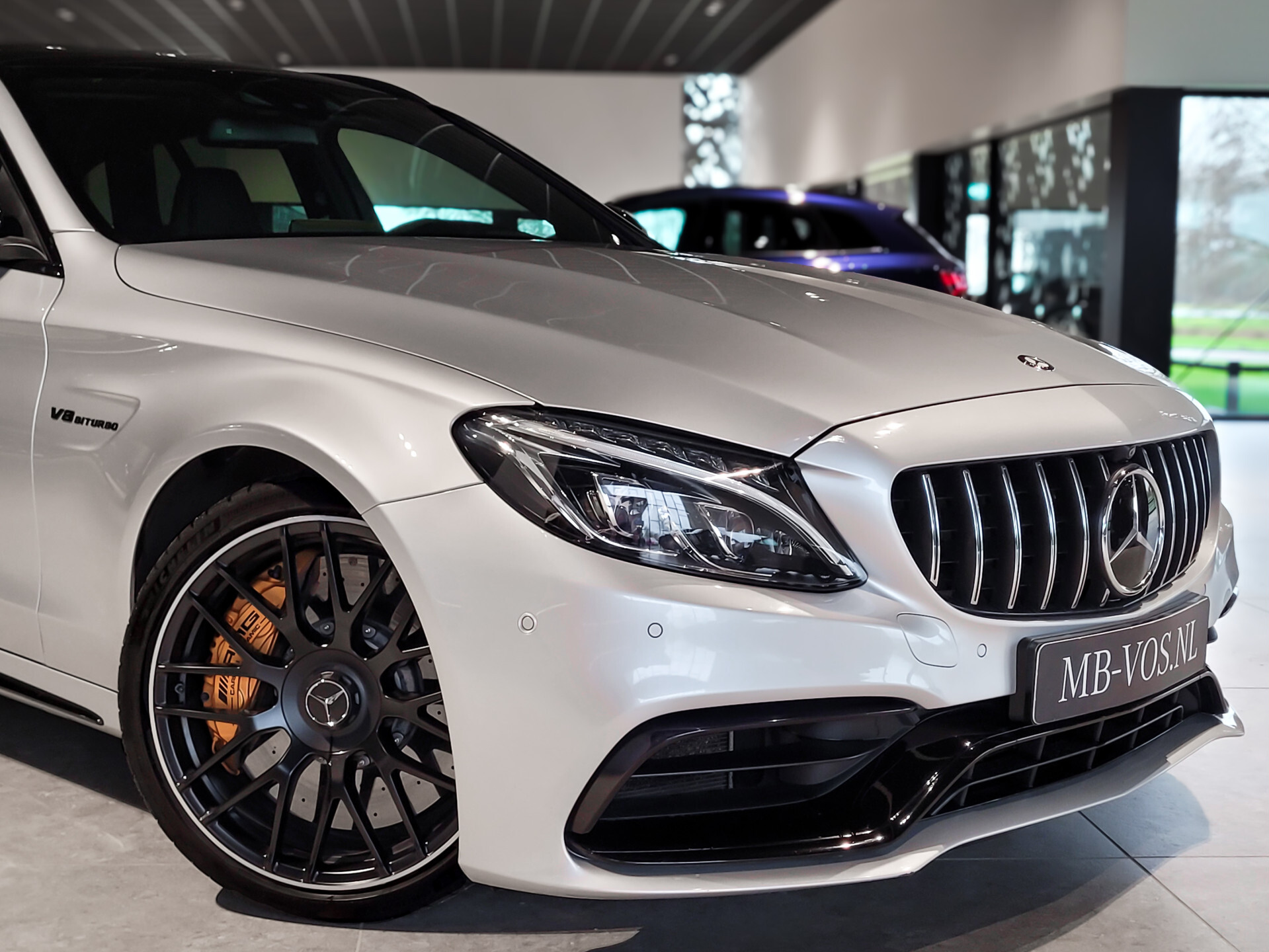 Mercedes-Benz C-Klasse Estate AMG 63 S Ceramic|Performance stoelen|Night|Mem|Burmester|360|HUD|Centuri Foto 36