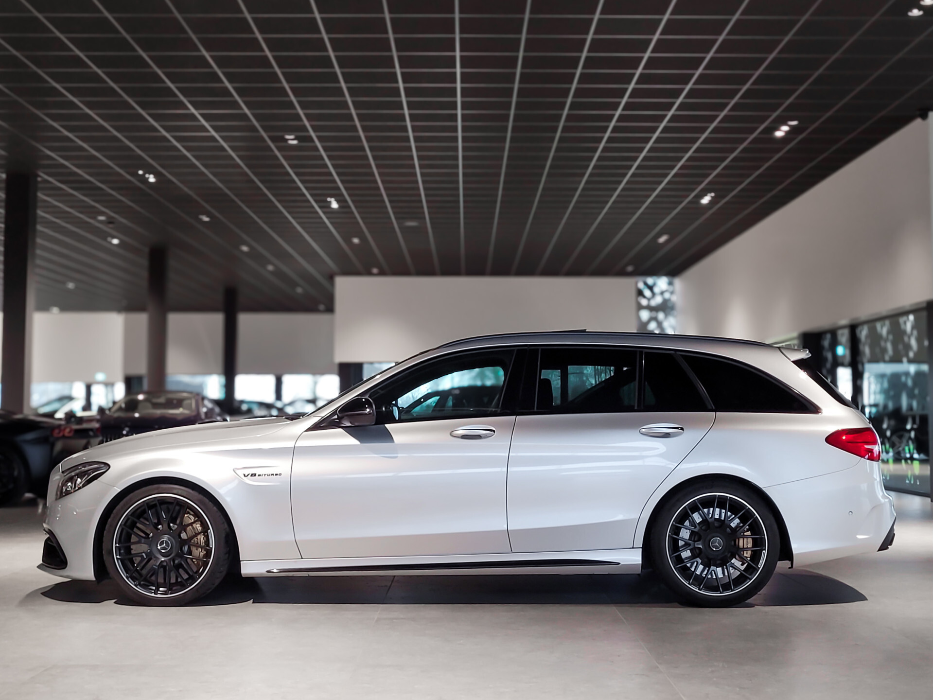 Mercedes-Benz C-Klasse Estate AMG 63 S Ceramic|Performance stoelen|Night|Mem|Burmester|360|HUD|Centuri Foto 4