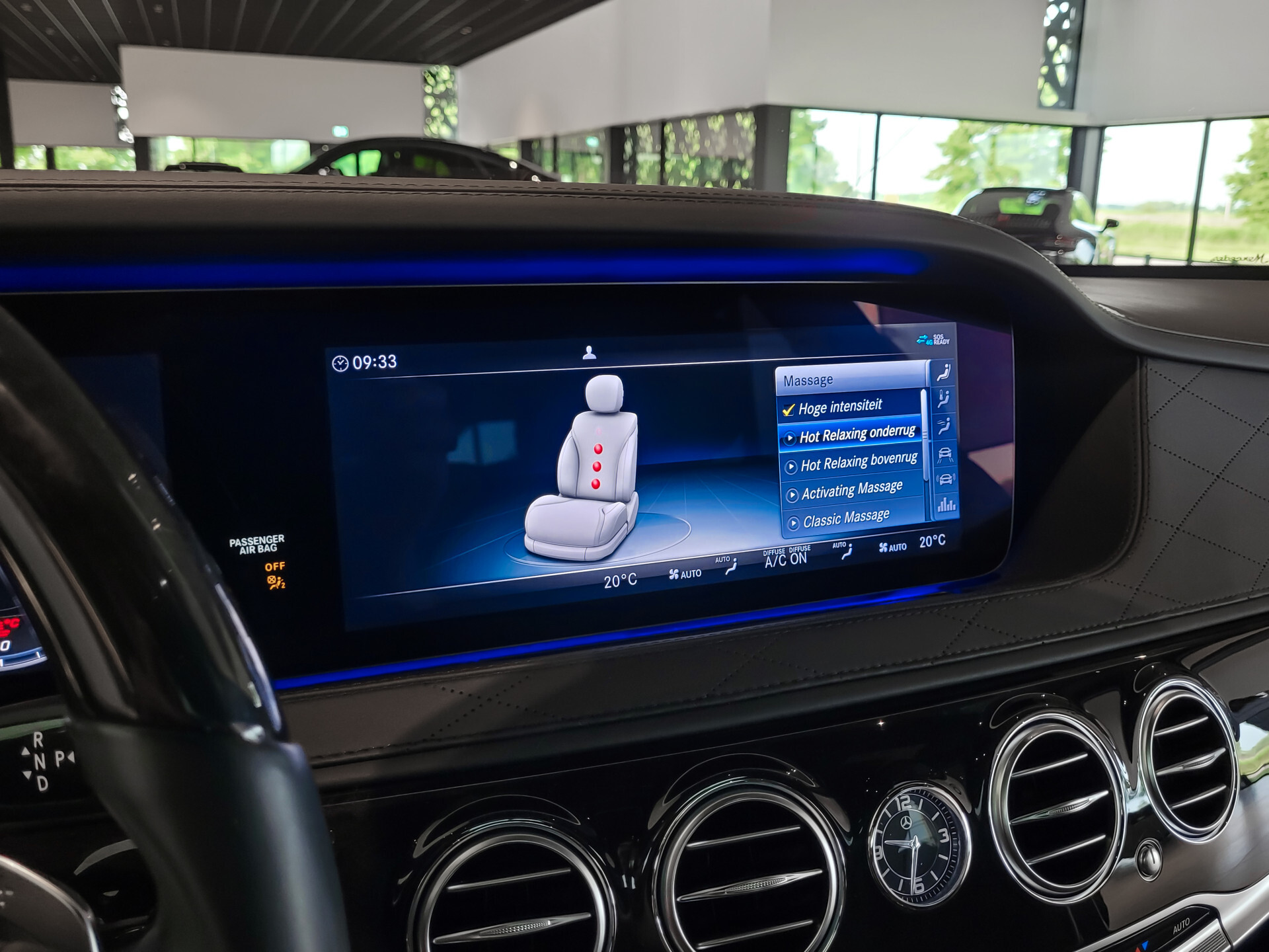 Mercedes-Benz S-Klasse 560 Lang 4-M AMG Exclusive|4*massage/koeling|20"|entertainment|standkachel|HUD|nachtzicht Foto 12