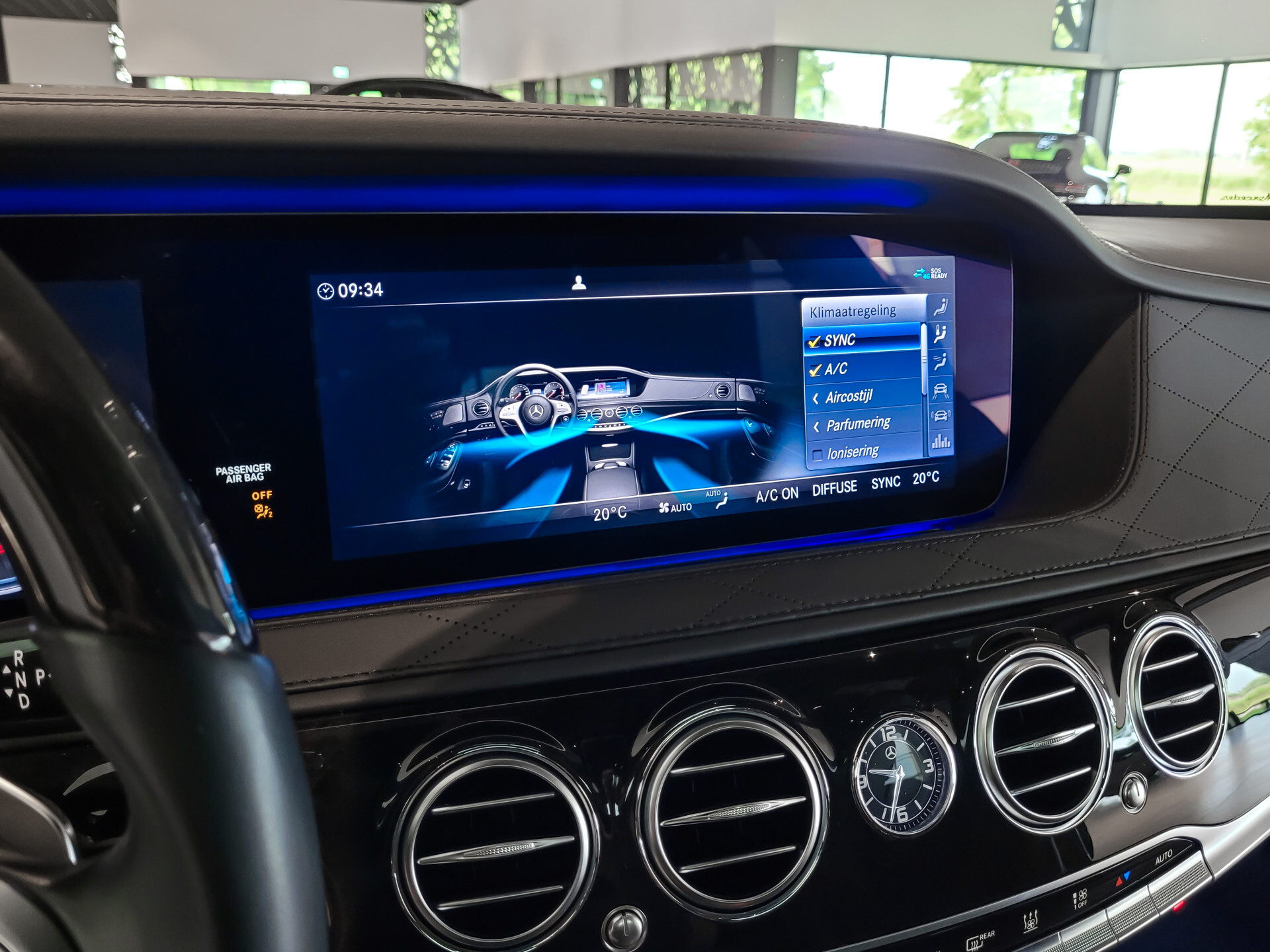 Mercedes-Benz S-Klasse 560 Lang 4-M AMG Exclusive|4*massage/koeling|20"|entertainment|standkachel|HUD|nachtzicht Foto 18